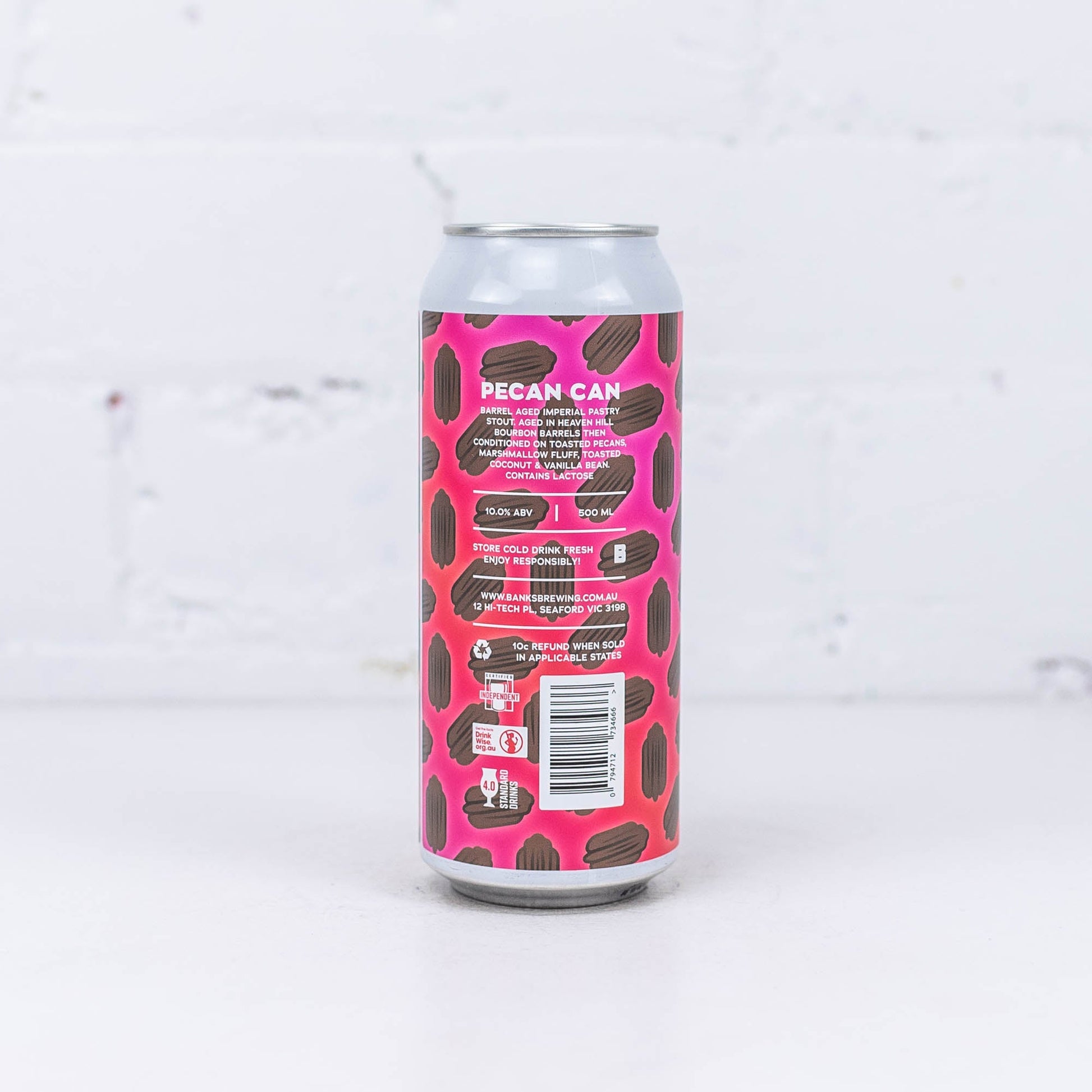 Banks - Pecan Can BA Imperial Pastry Stout 500ml