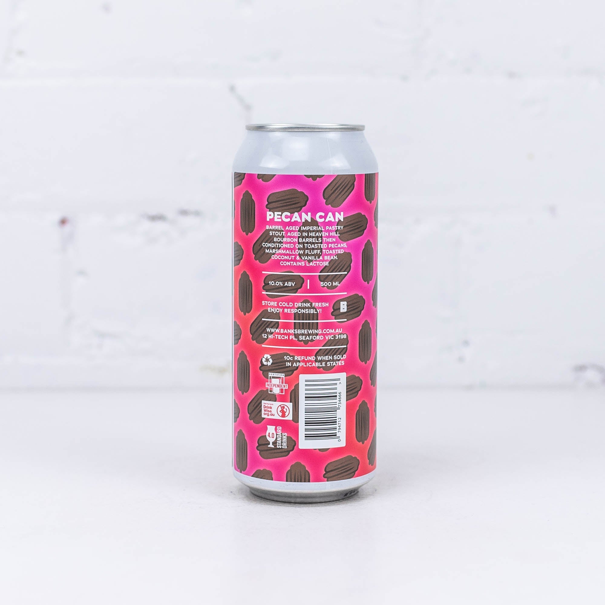 Banks - Pecan Can BA Imperial Pastry Stout 500ml