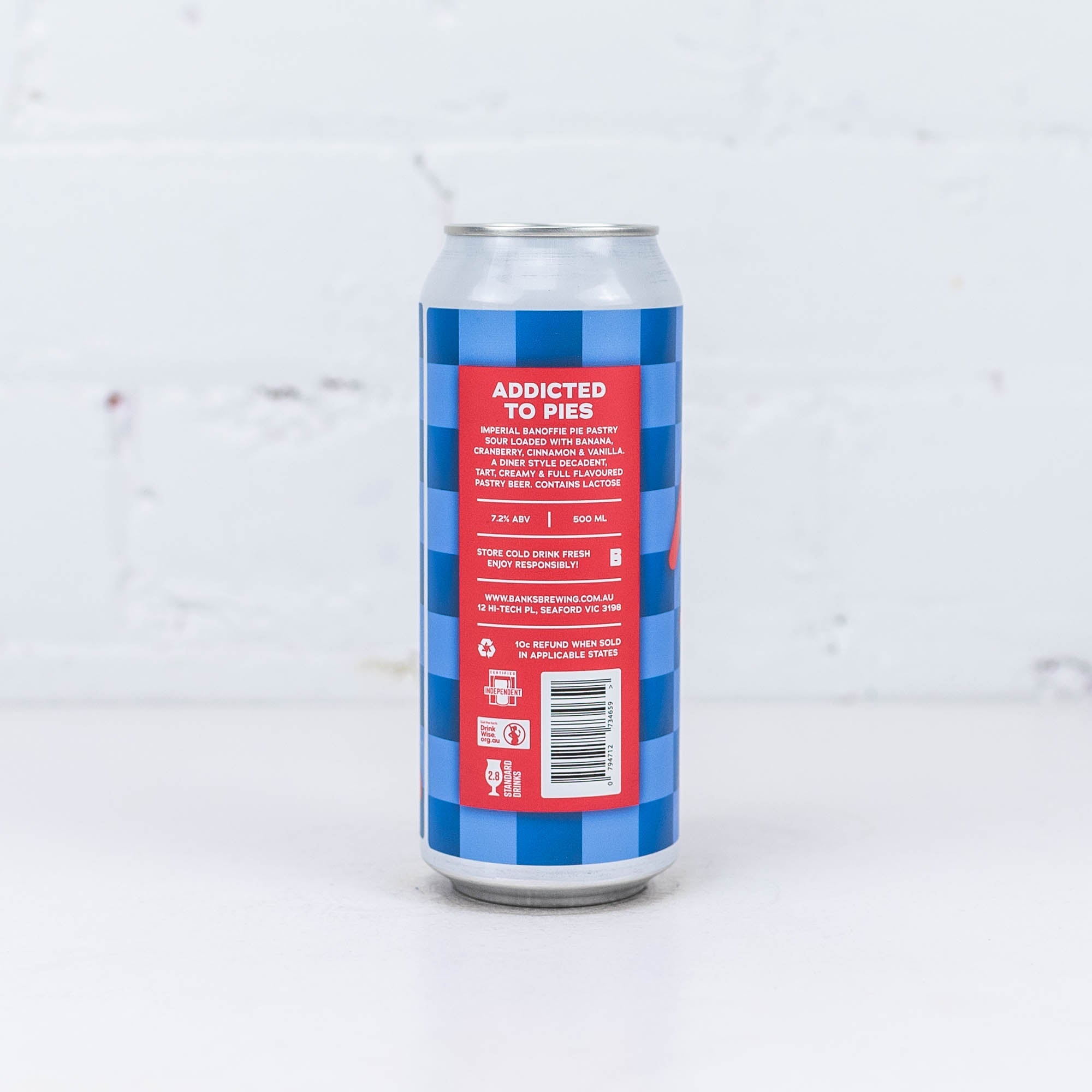 Banks - Addicted to Pies Imperial Pastry Sour 500ml