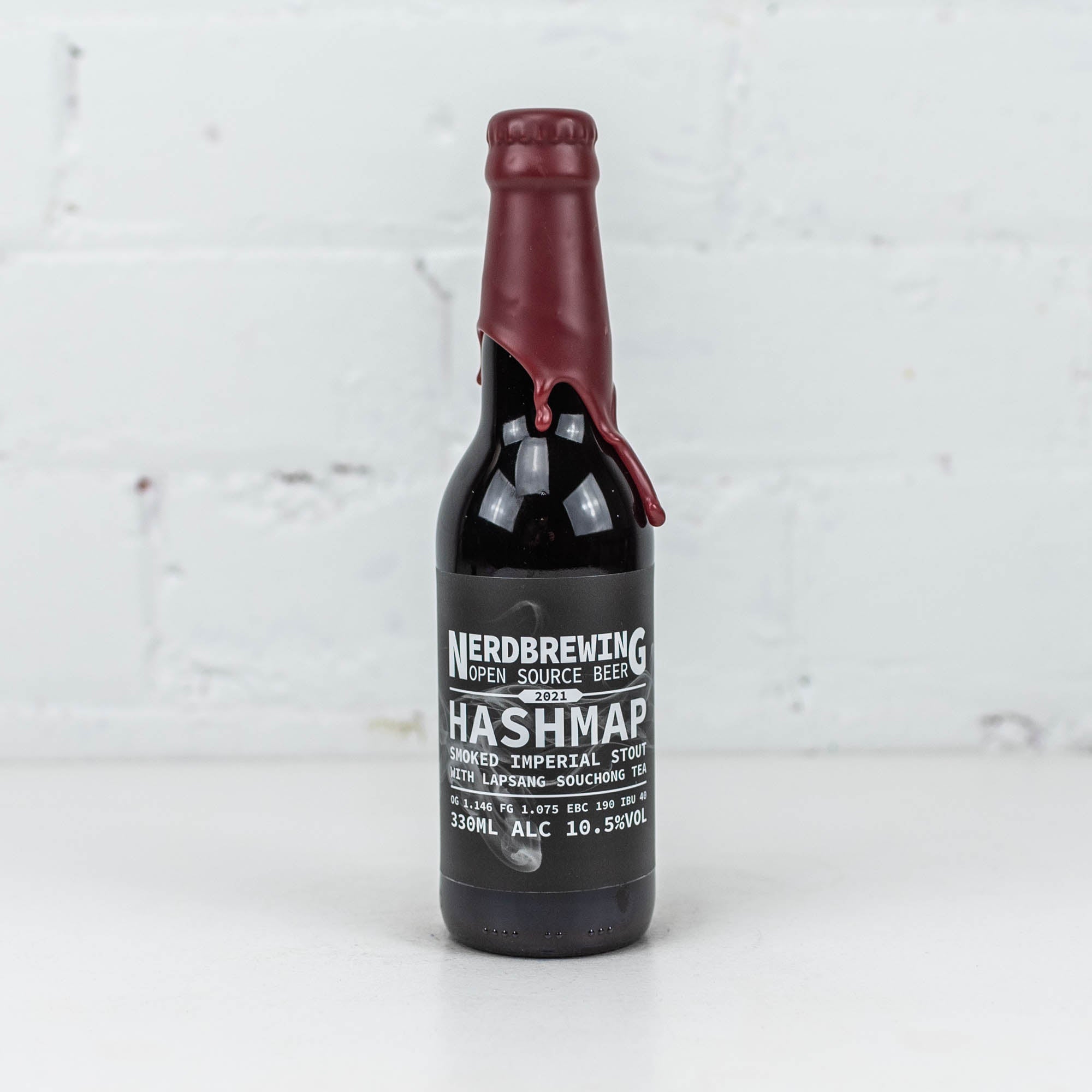 Nerdbrewing - Hashmap Smoked Imperial Stout with Lapsang Souchong Tea 330ml