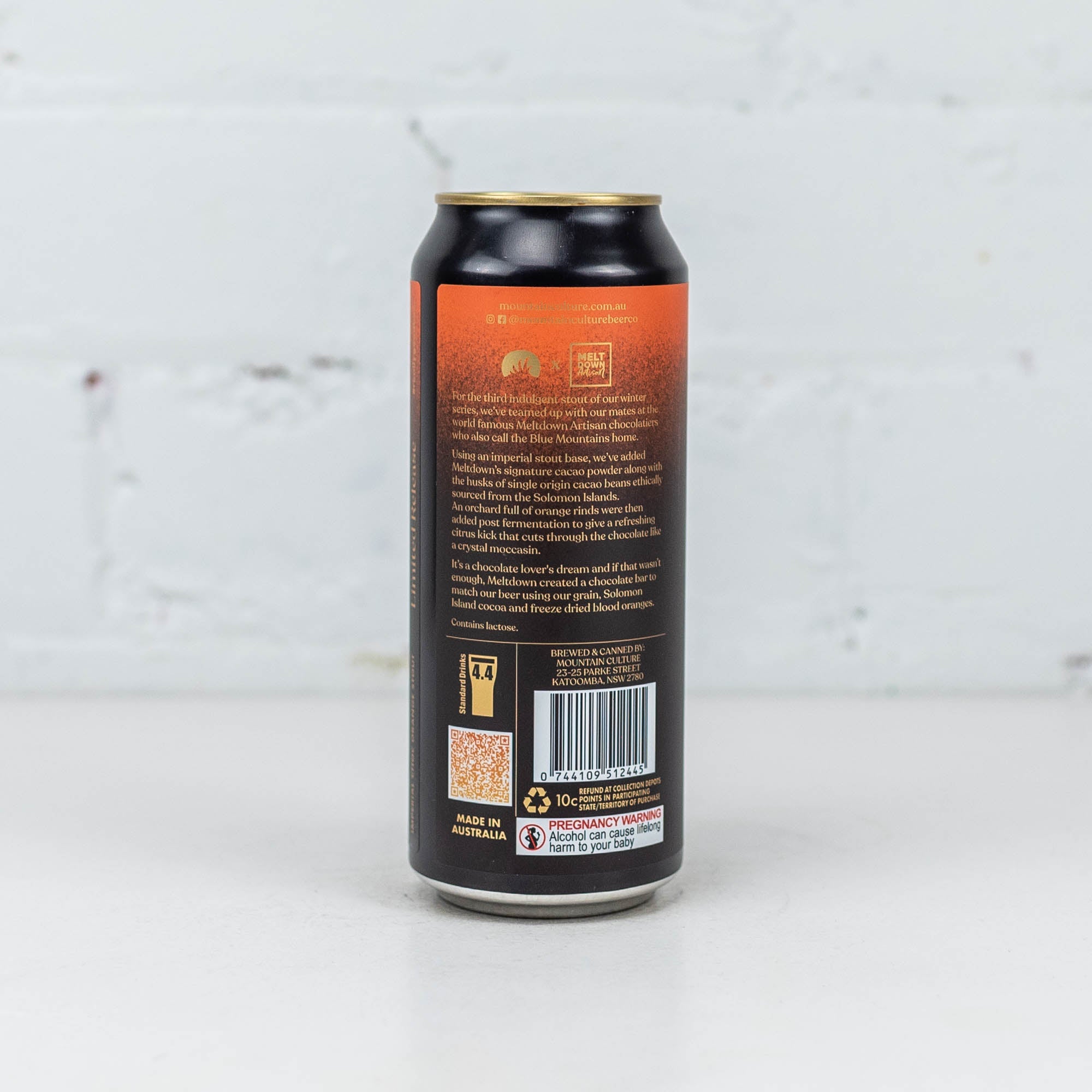 Mountain Culture - Kraftwerk Orange Imperial Stout 500ml
