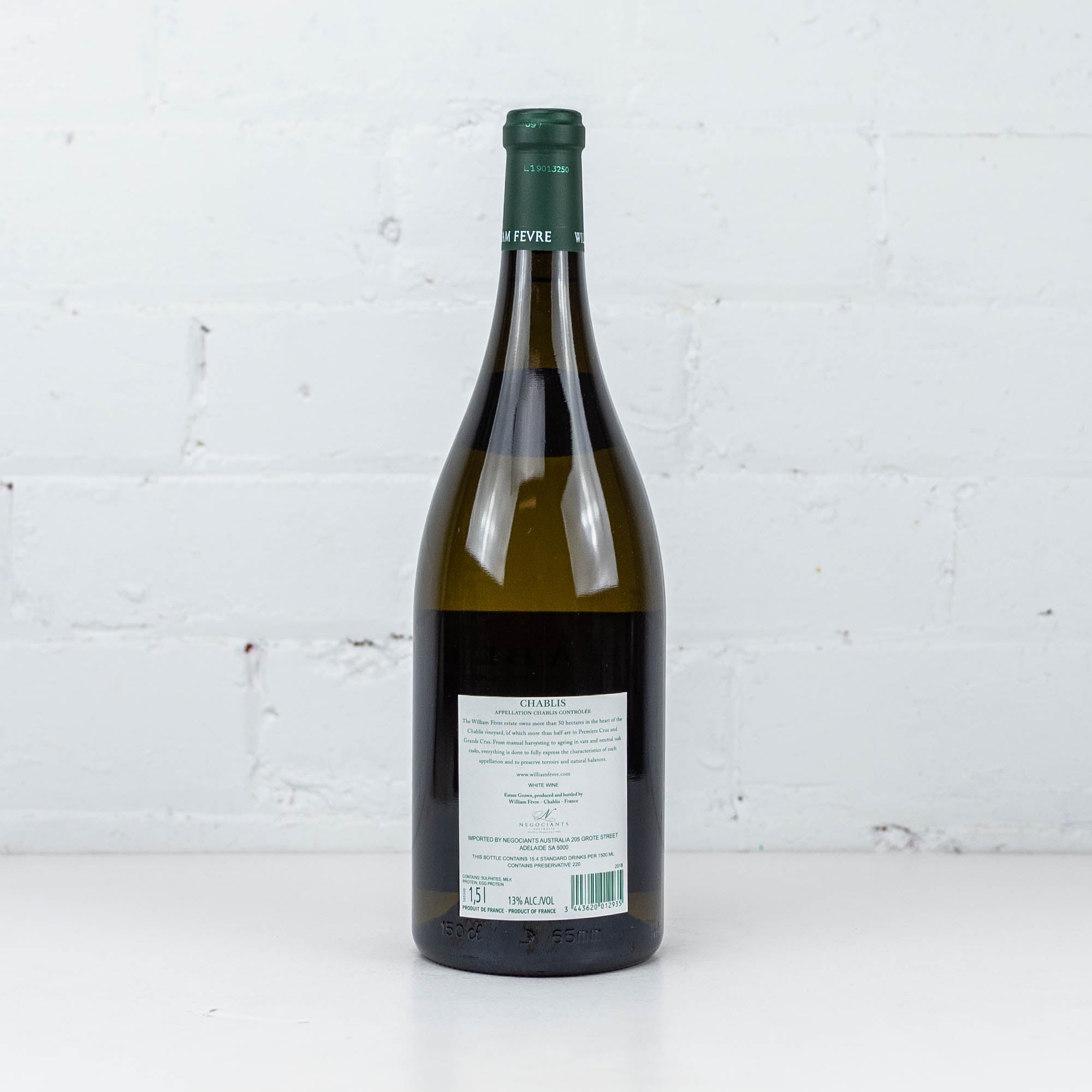 Domaine William Fevre - Chablis 2018 1500ml