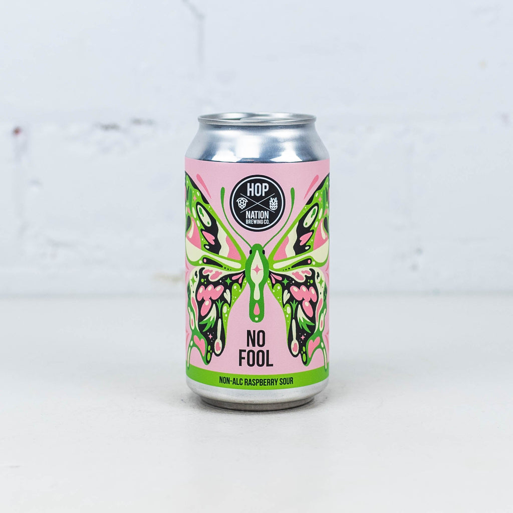Hop Nation - No Fool Non-Alc Raspberry Sour