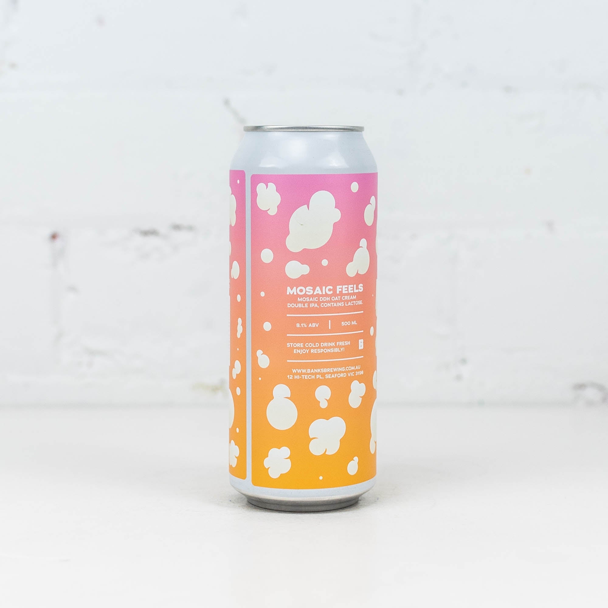 Banks - Mosaic Feels DDH Oat Cream DIPA 500ml