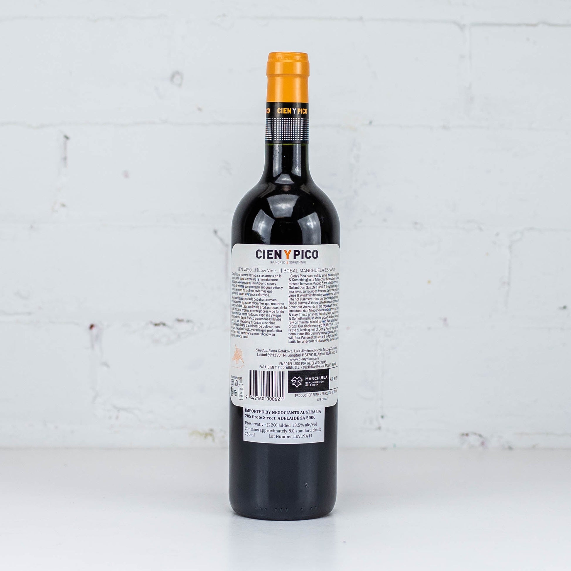 Cien Y Pico - En Vaso..!, Bobal 2019 750ml