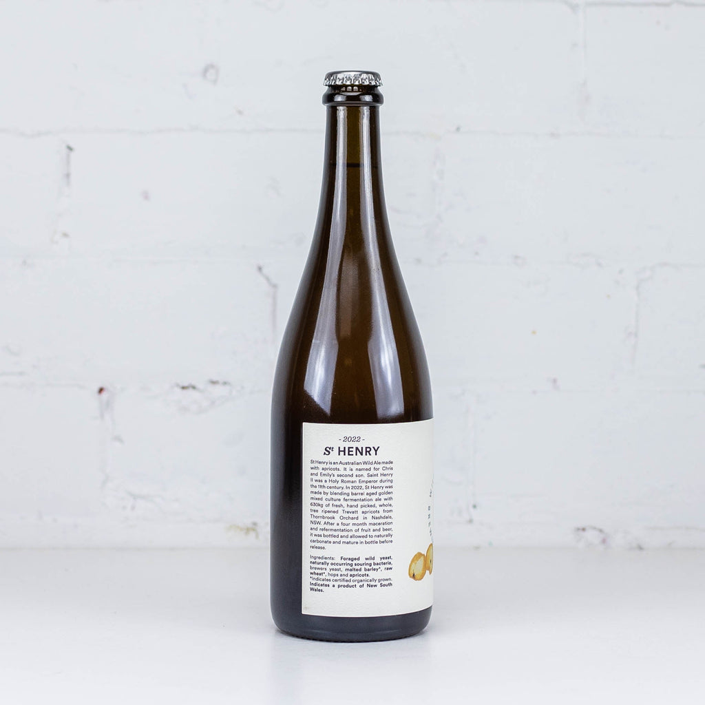 Wildflower - St Henry 2022 Apricot Wild Ale 750ml