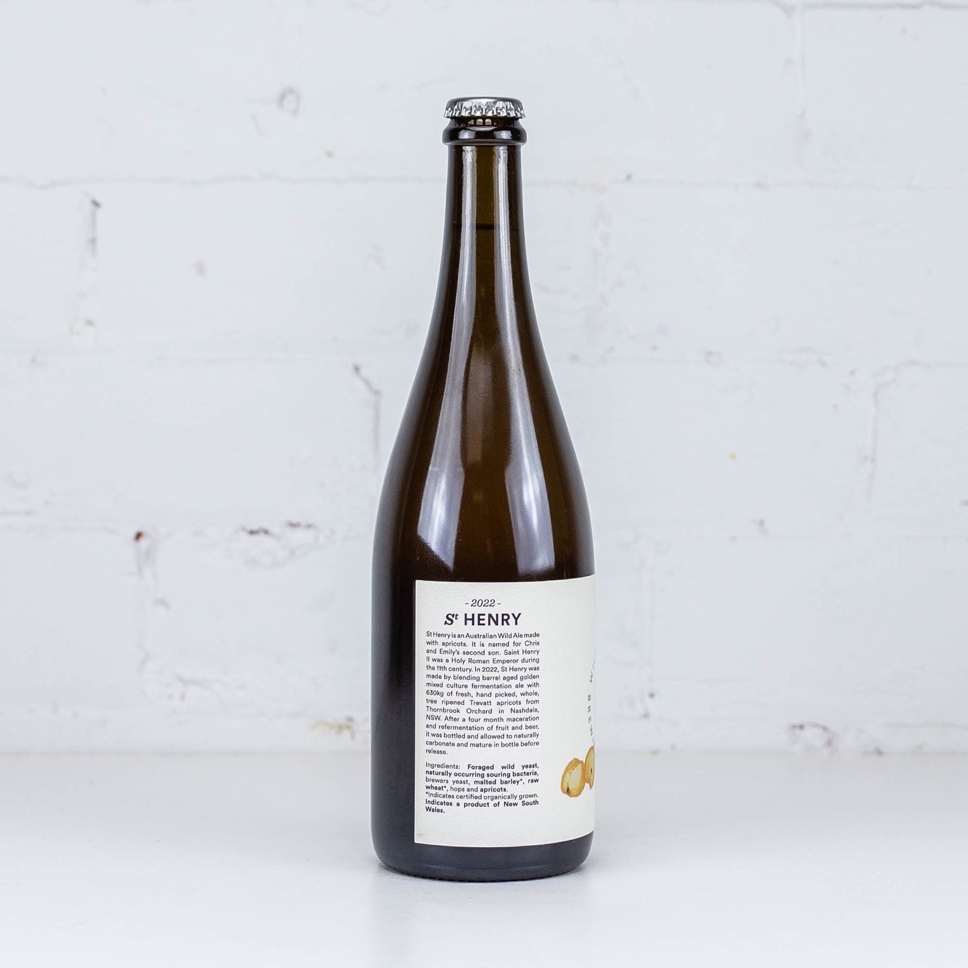 Wildflower - St Henry 2022 Apricot Wild Ale 750ml