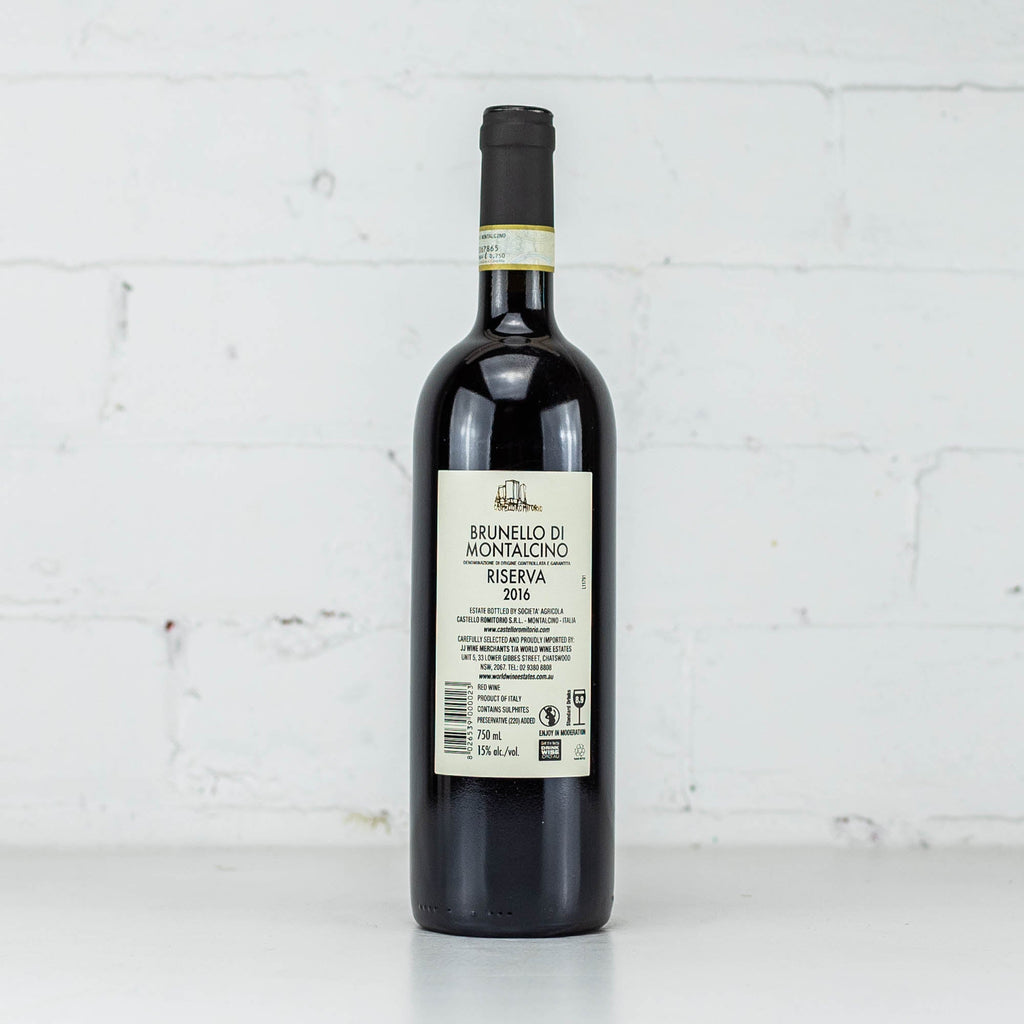 Castello Romitorio - Brunello di Montalcino Riserva 2016 750ml