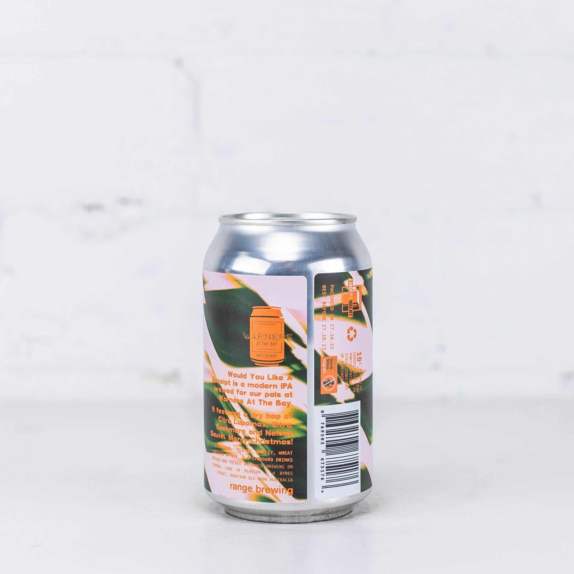 Range - Would You Like a Receipt IPA