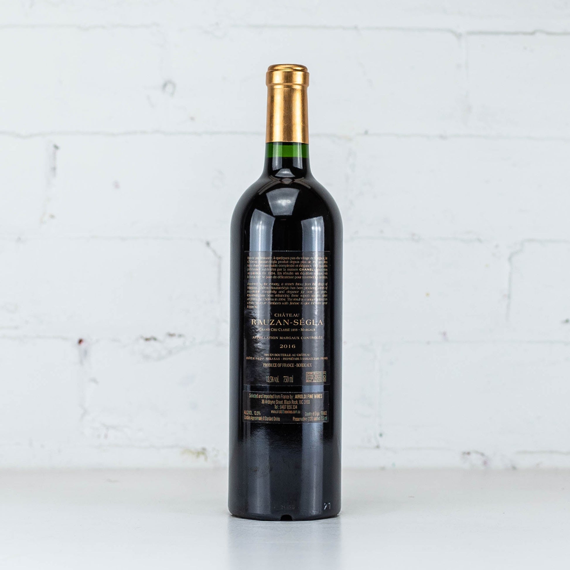 Chateau Rauzan Segla - Margaux 2016 750ML