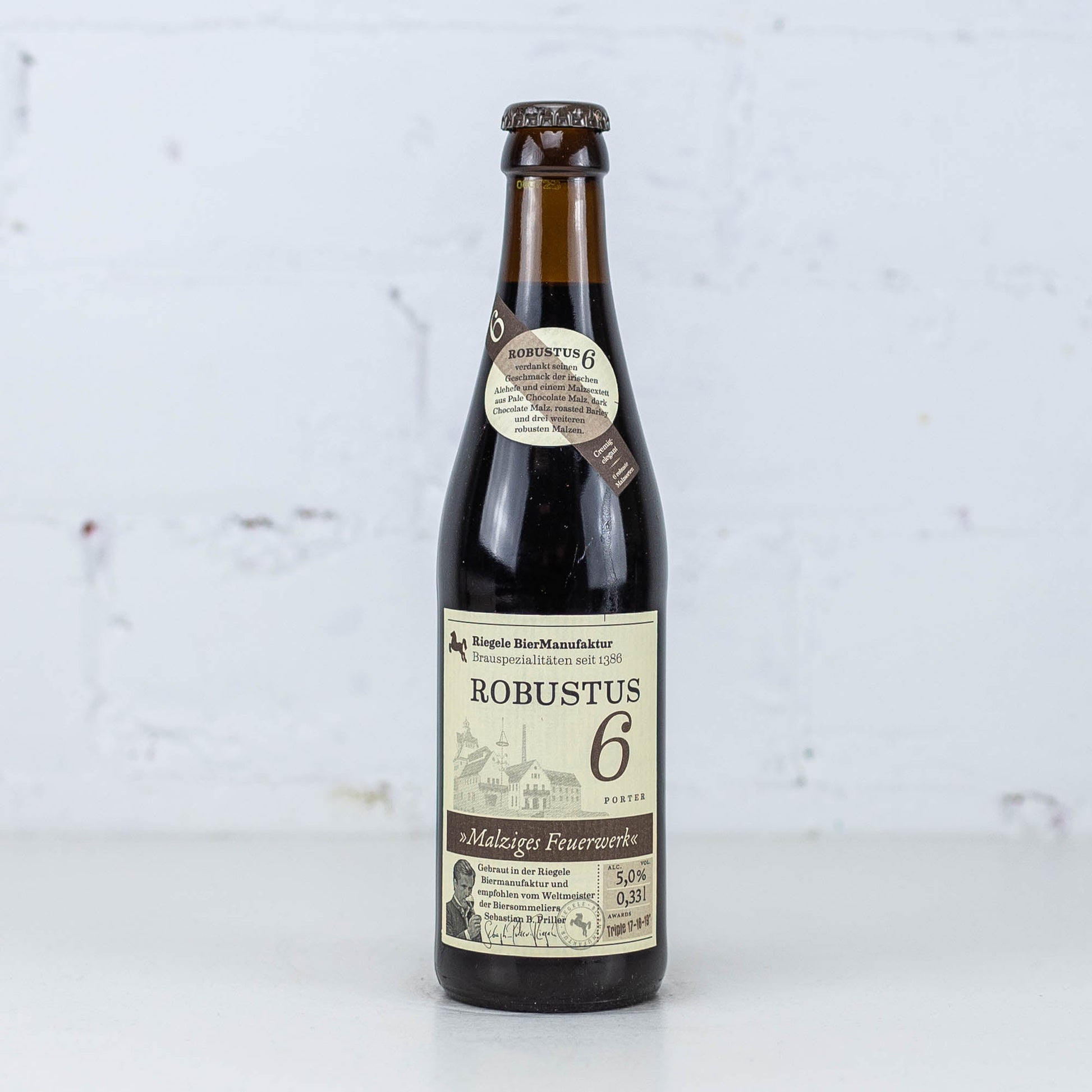 Riegele - Robustus 6 Porter 330ml