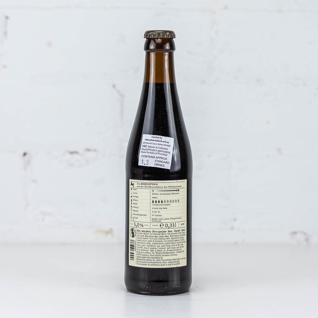 Riegele - Robustus 6 Porter 330ml