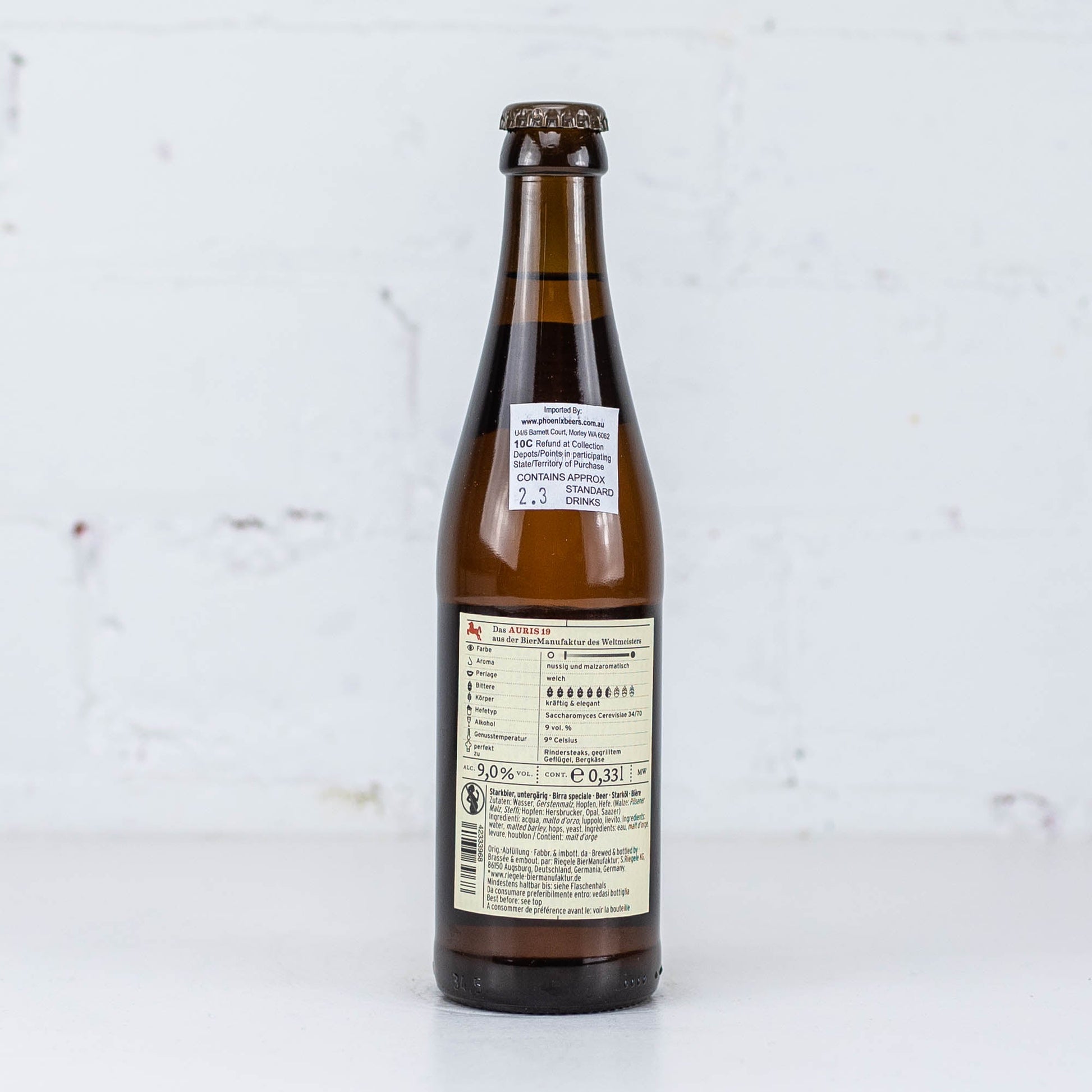 Riegele - Auris 19 Doppelbock 330ml