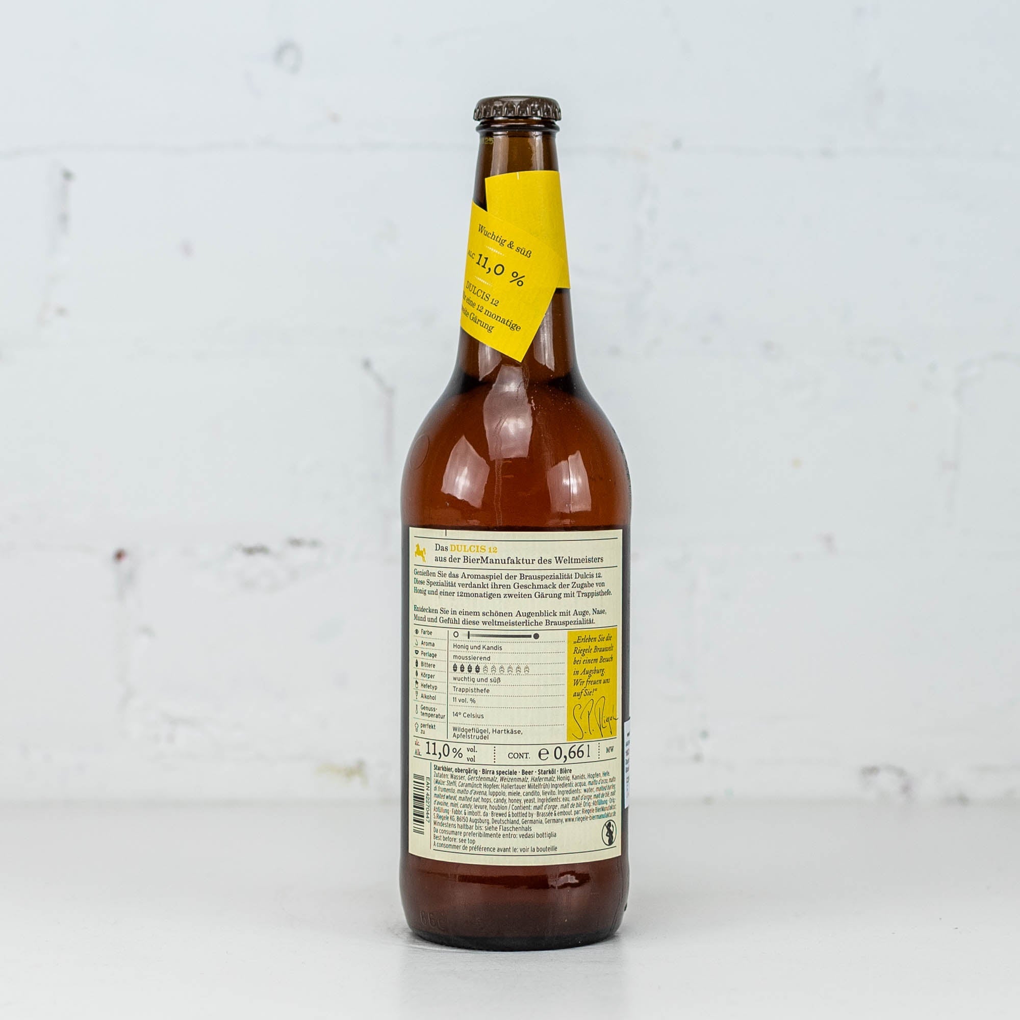 Riegele - Dulcis 12 Strong 660ml