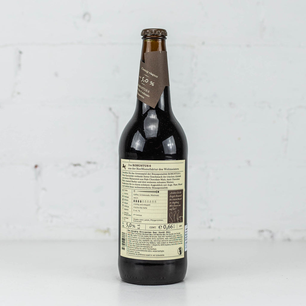 Riegele - Robustus 6 Porter 660ml