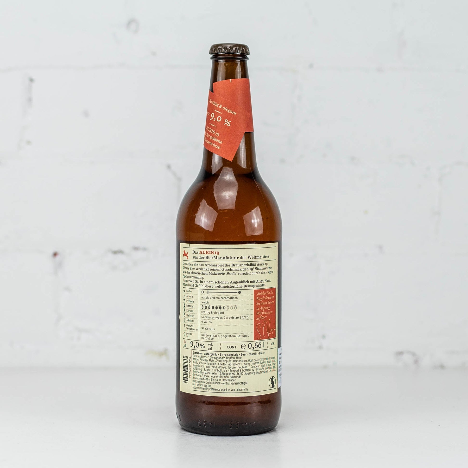 Riegele - Auris 19 Doppelbock 660ml