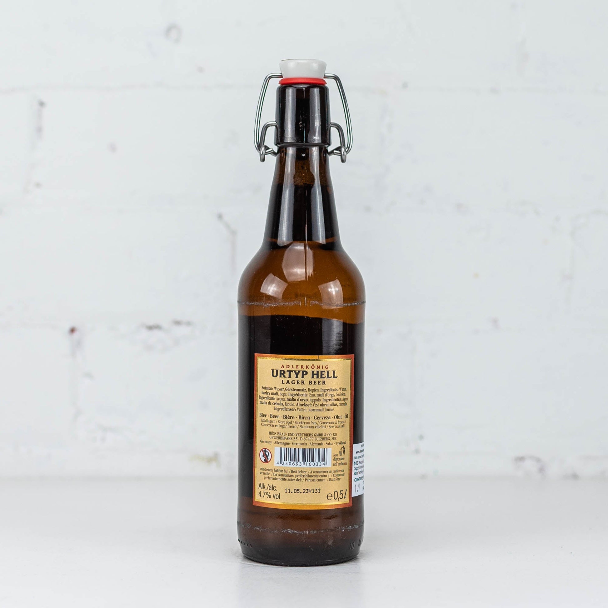 Der Hirschbrau - Adler Konig Urtyp Hell 500ml