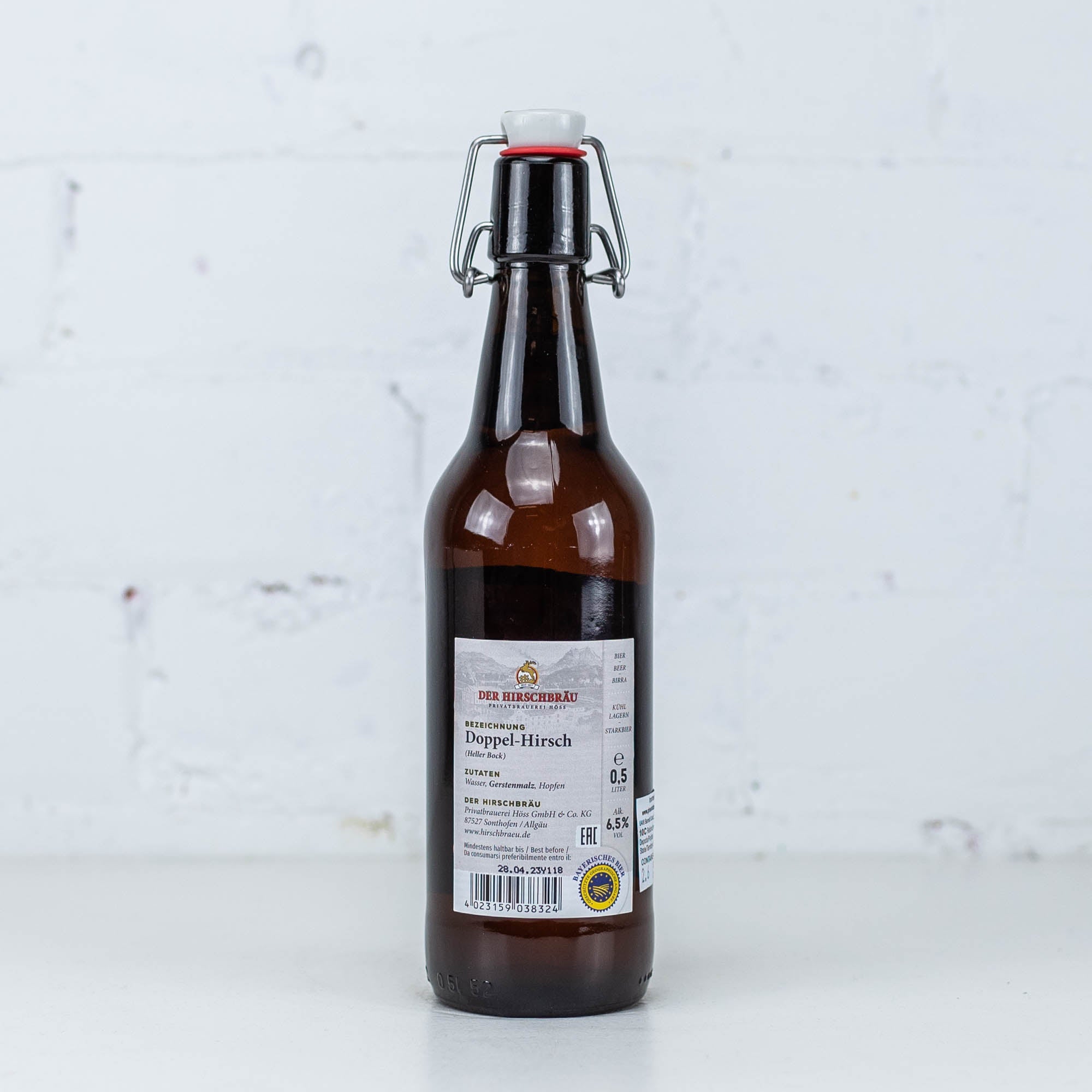 Der Hirschbrau - Doppel Hirsch Helles Bock 500ml