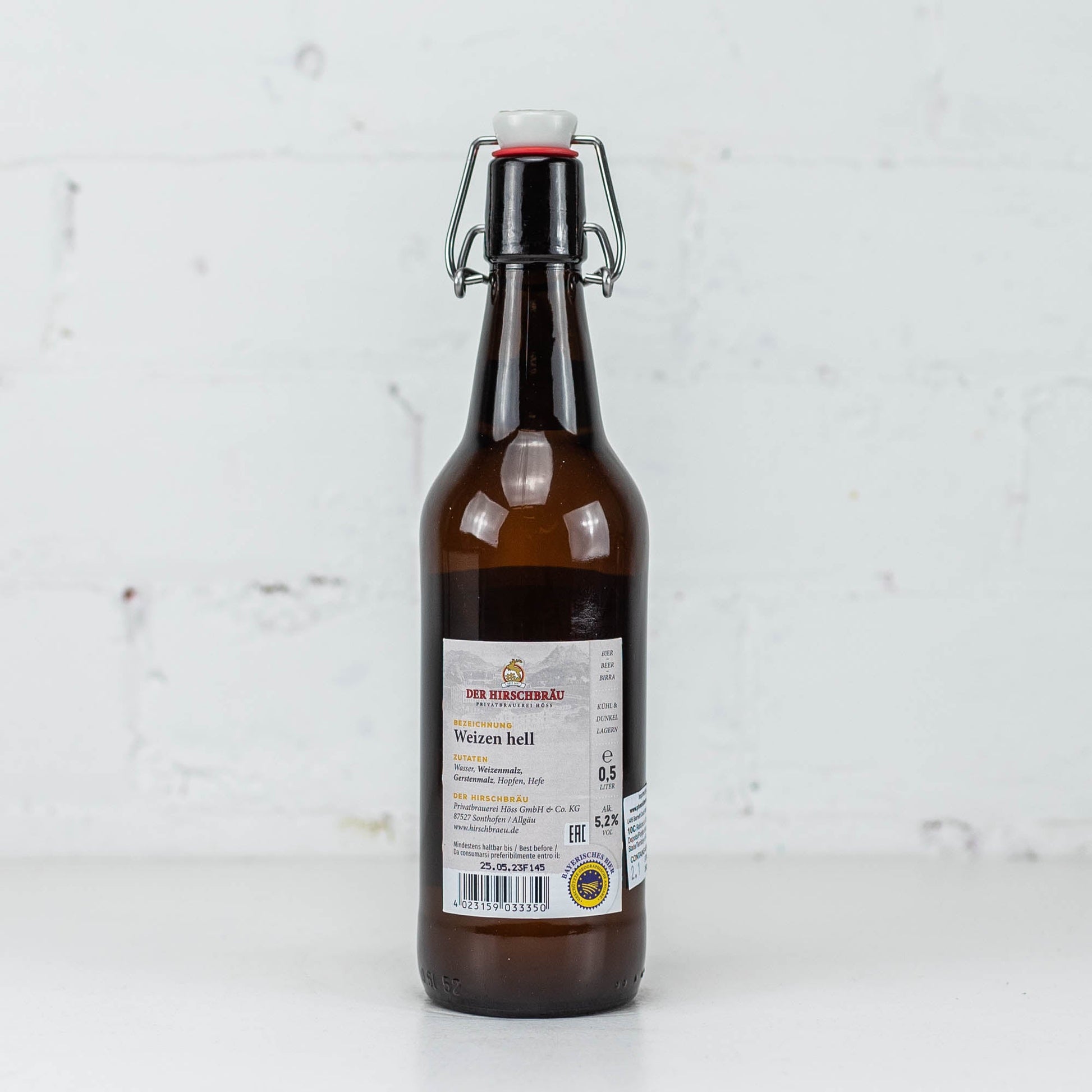 Der Hirschbrau - Weisser Hirsch 500ml