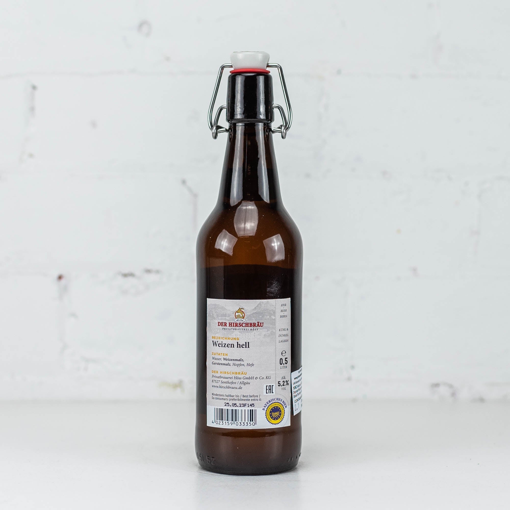 Der Hirschbrau - Weisser Hirsch 500ml