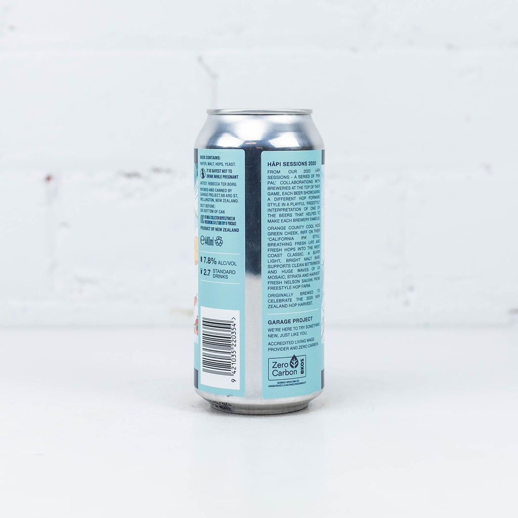 Garage Project x Green Cheek 'Hapi Sessions: Just Cause You Feel It' Double IPA
