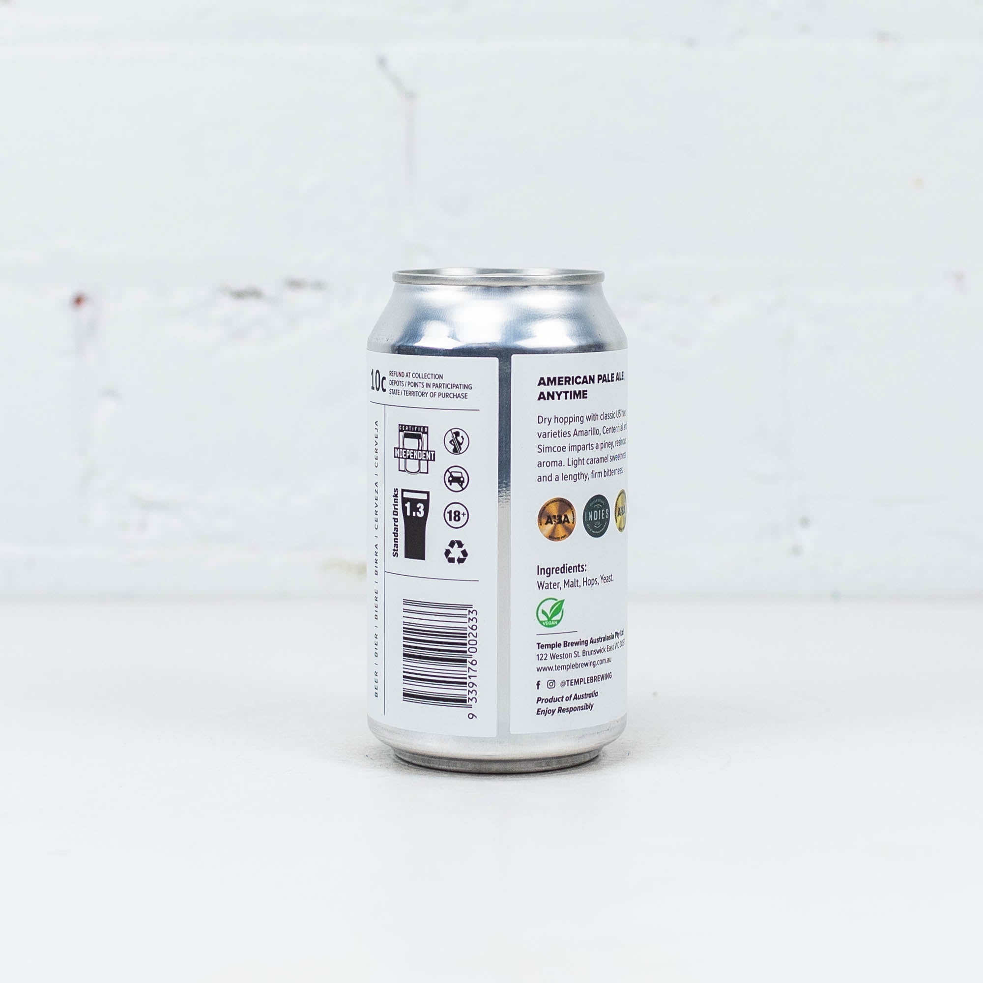 Temple - Anytime Pale Ale