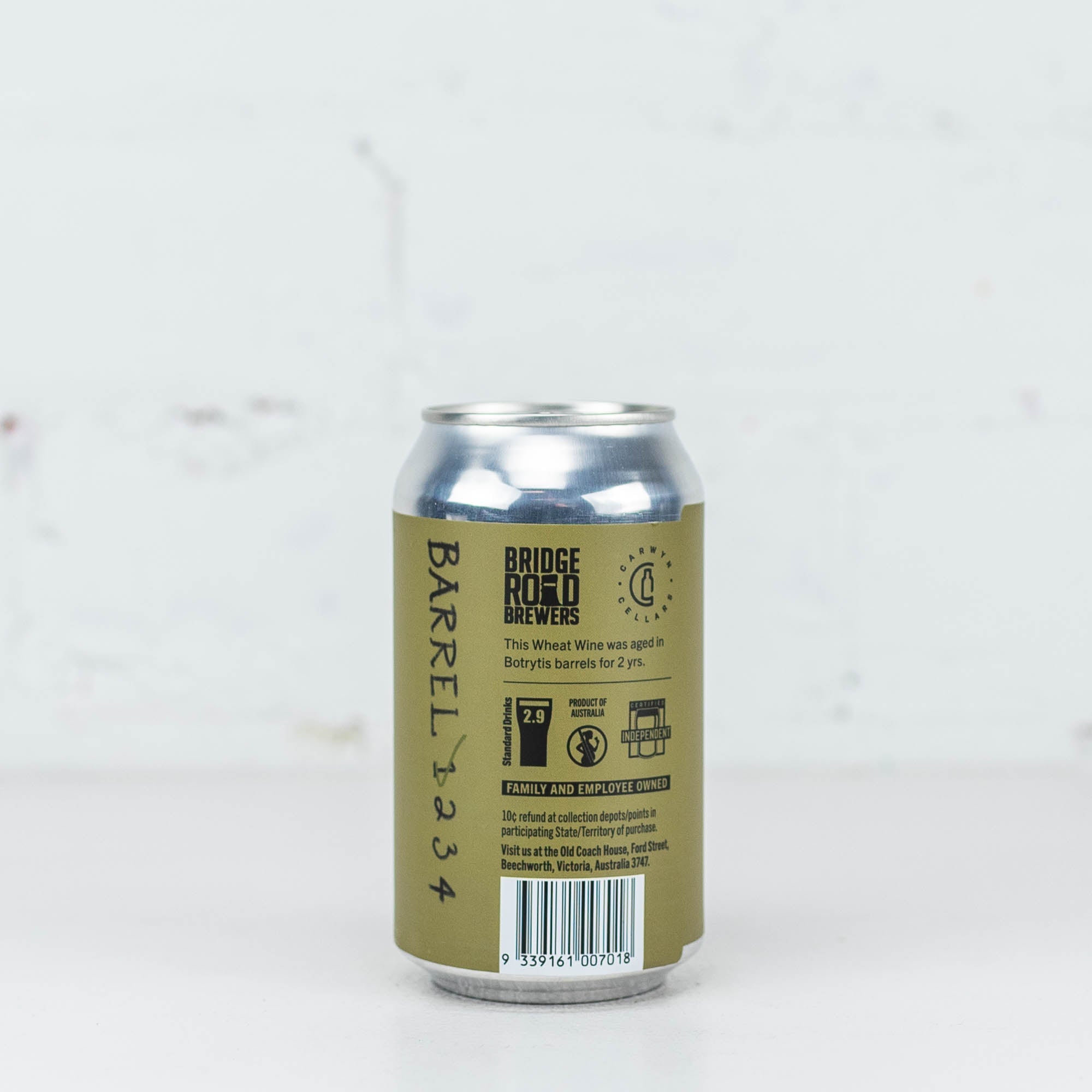 Bridge Road x Carwyn Cellars 'Botrytis BA Wheat Wine'