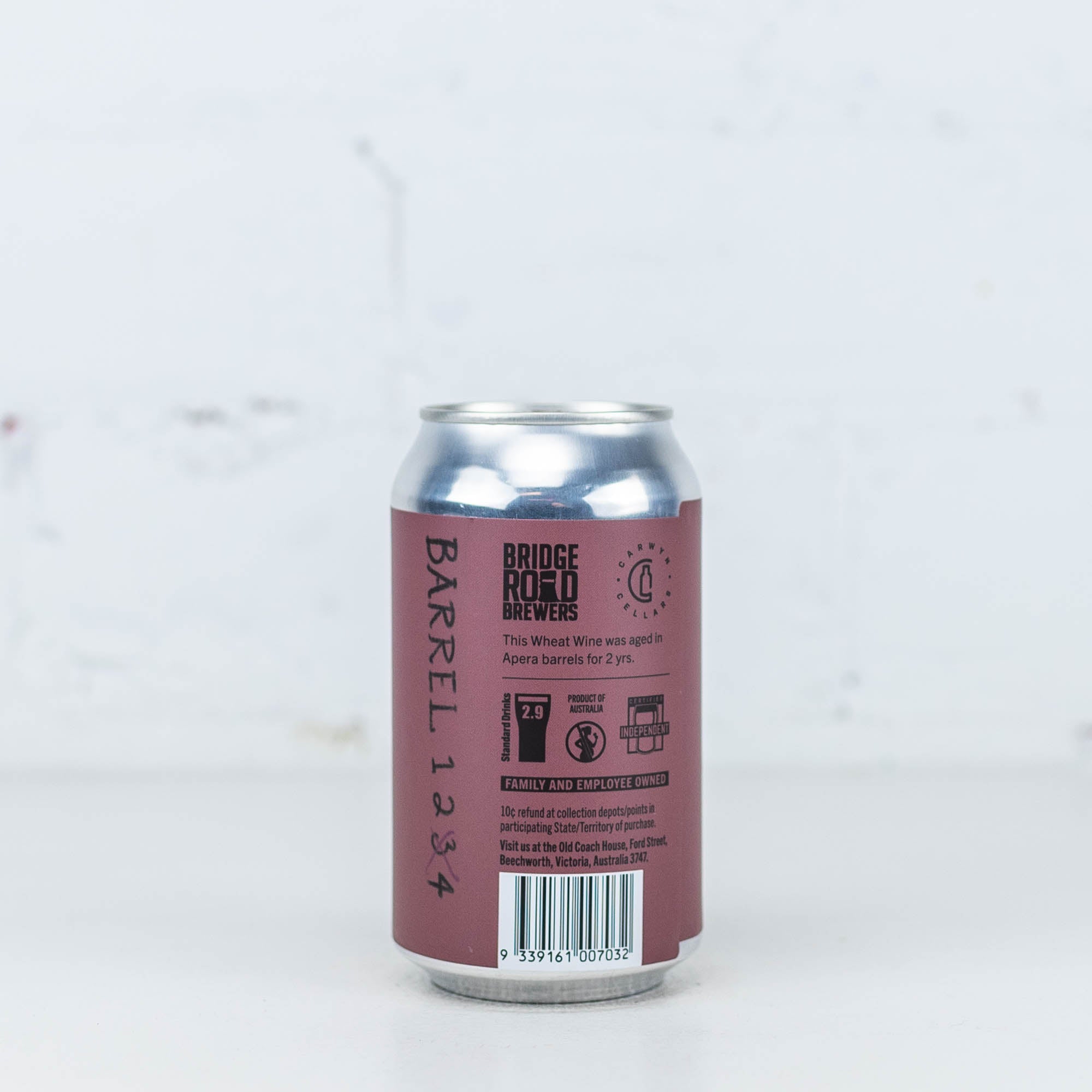 Bridge Road x Carwyn Cellars 'Apera BA Wheat Wine'