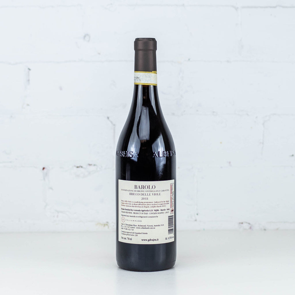 G.D. Vajra - Barolo Bricco delle Viole 2018 750ml