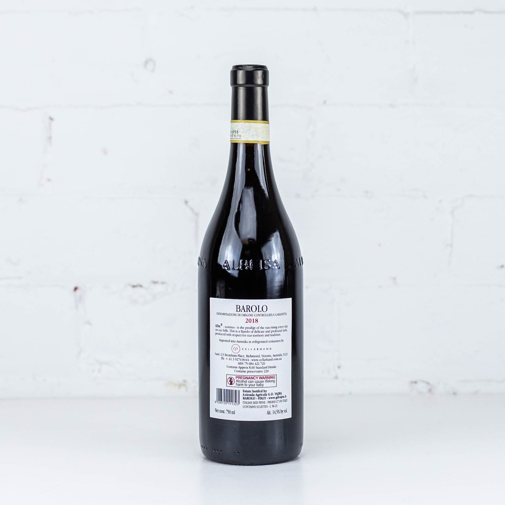 G.D. Vajra - Barolo Albe 2018 750ml