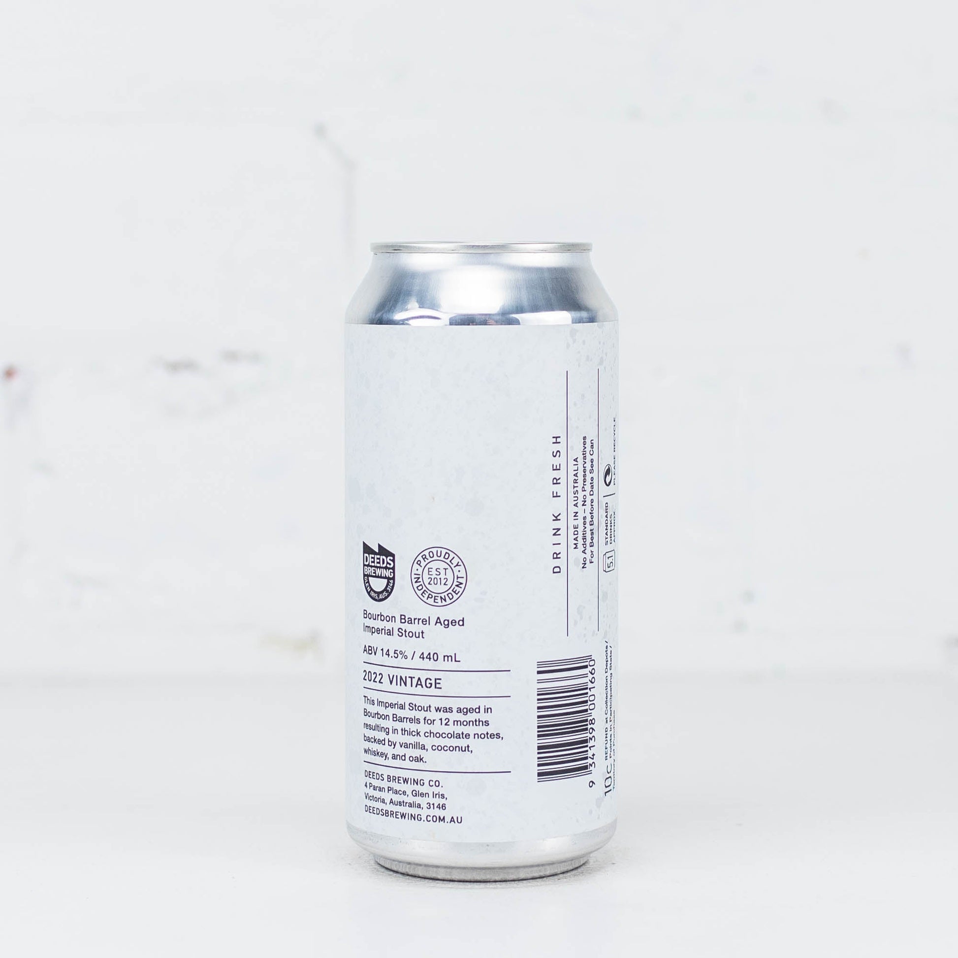 Deeds - Once More into The Fray 2022 BBA Imperial Stout