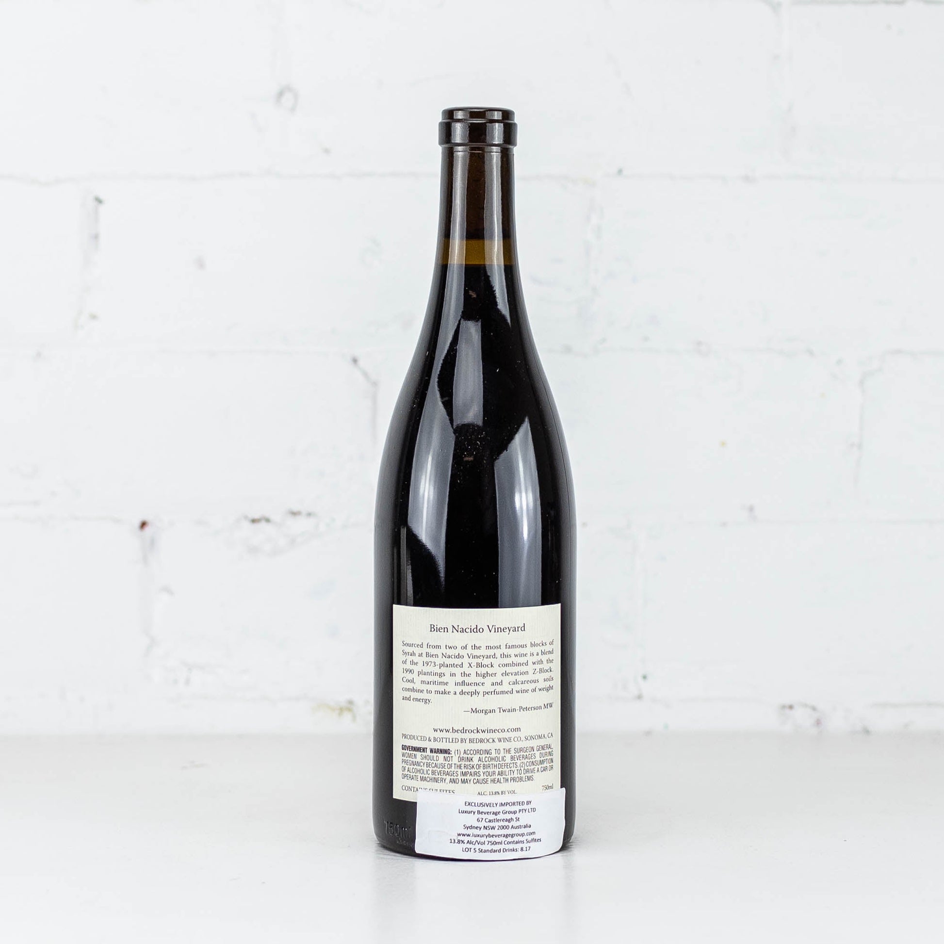 Bedrock - Bien Nacido Vineyard Syrah 2020 750ml