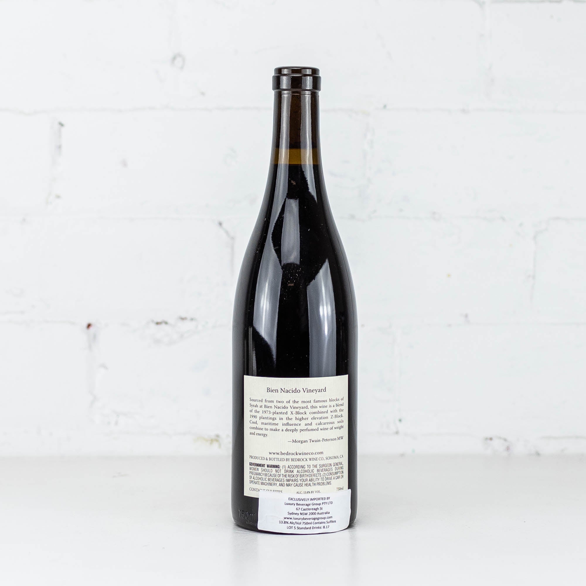 Bedrock - Bien Nacido Vineyard Syrah 2020 750ml