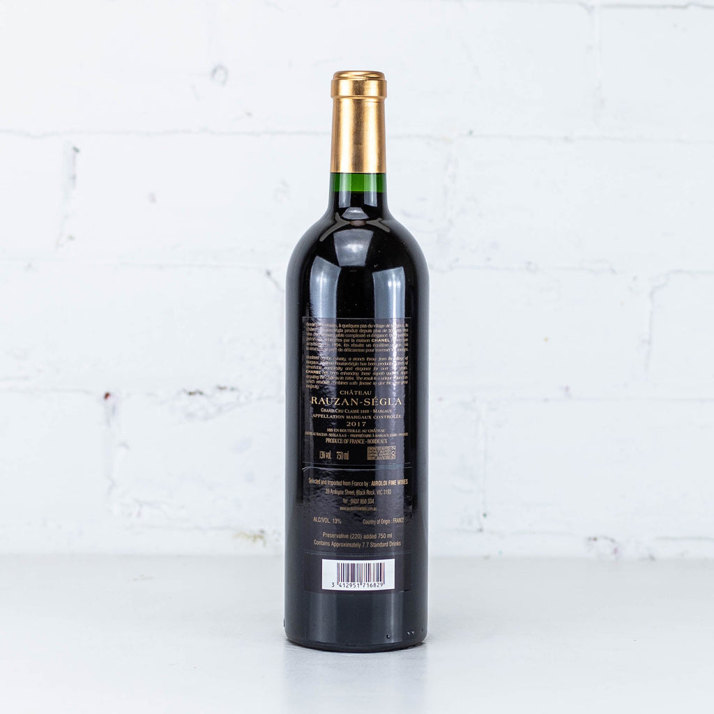 Chateau Rauzan Segla - Margaux 2017 750ml