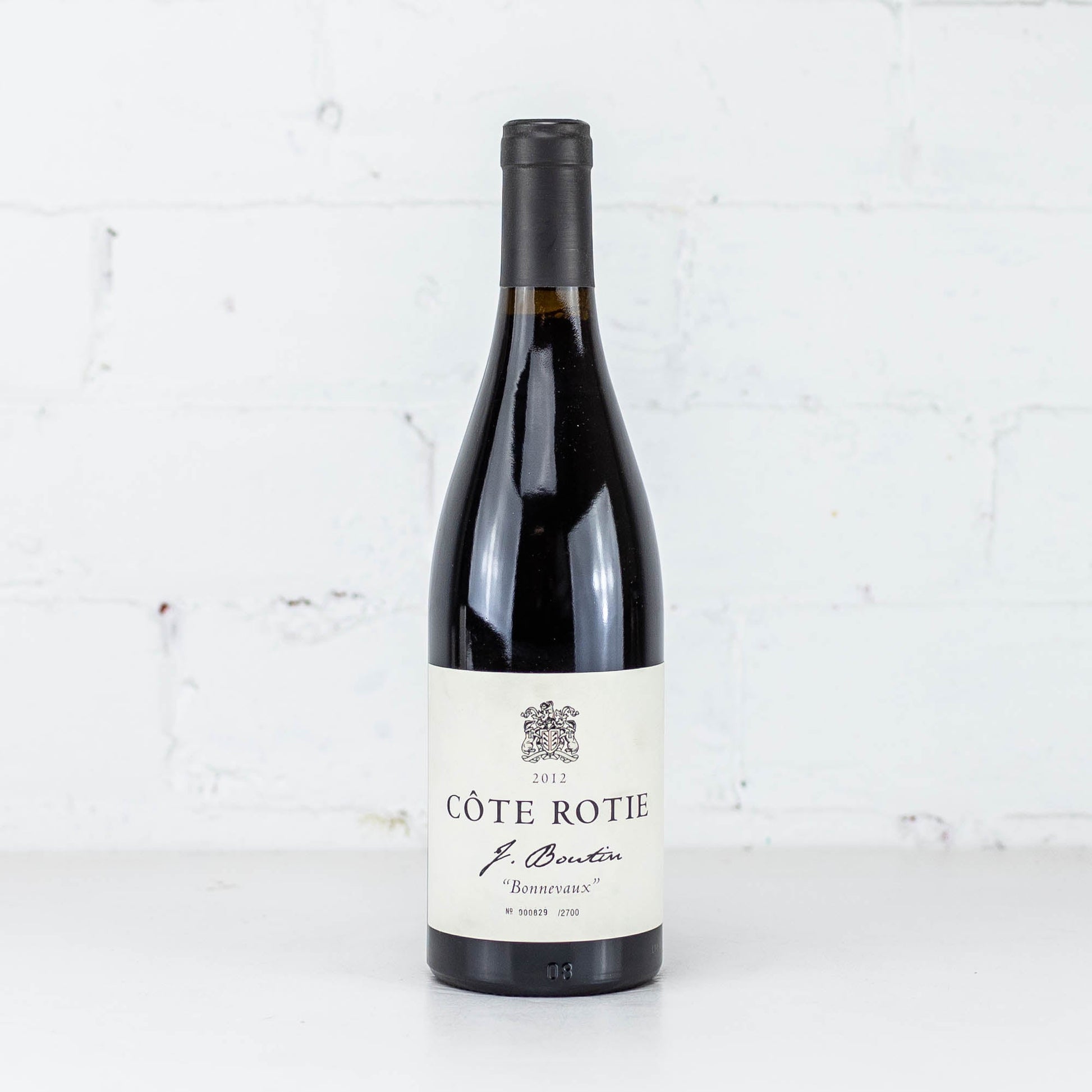 J Boutin - Cote Rotie Bonnevaux 2012 750ml