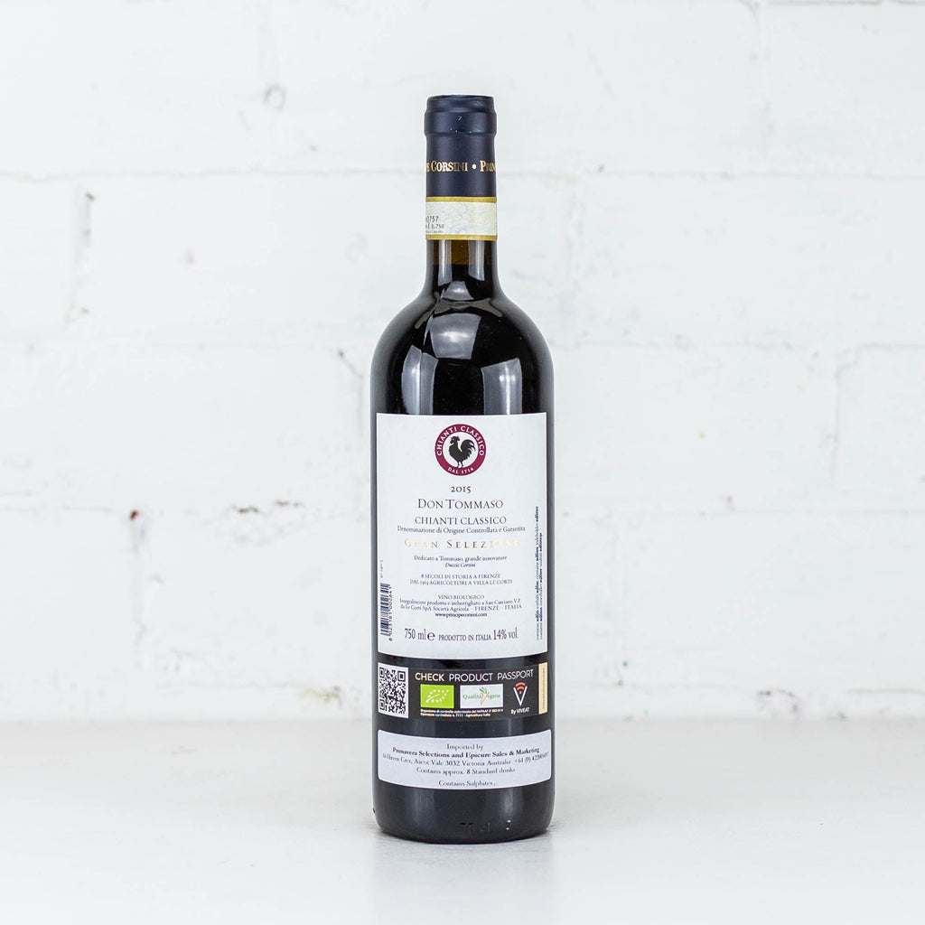 Le Corti - Don Tommaso Chianti Classico Gran Selezione 2015 750ML
