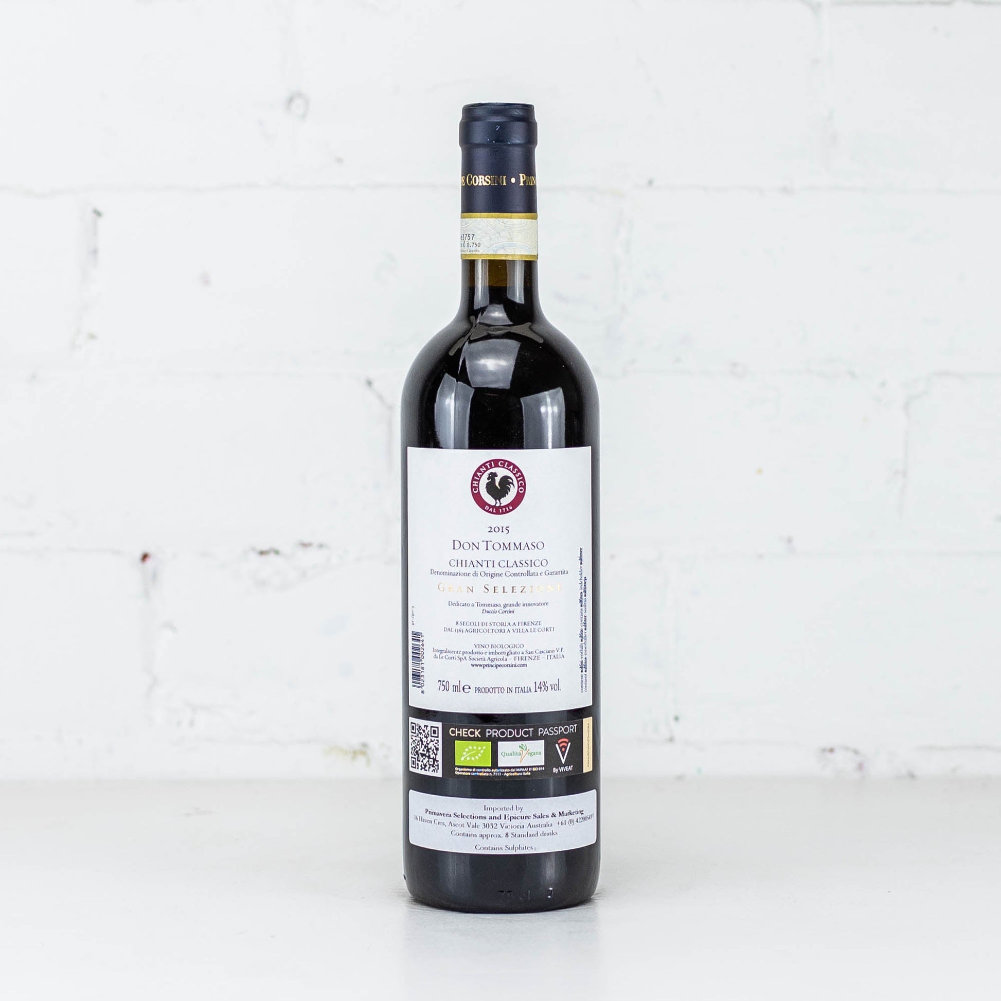 Le Corti - Don Tommaso Chianti Classico Gran Selezione 2015 750ML