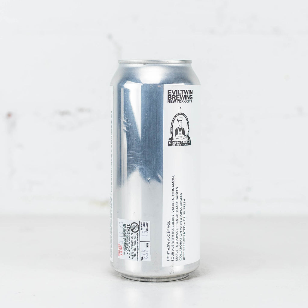 Evil Twin x Utopia Bagels 'Blueberry French Toast Bagel' Sour
