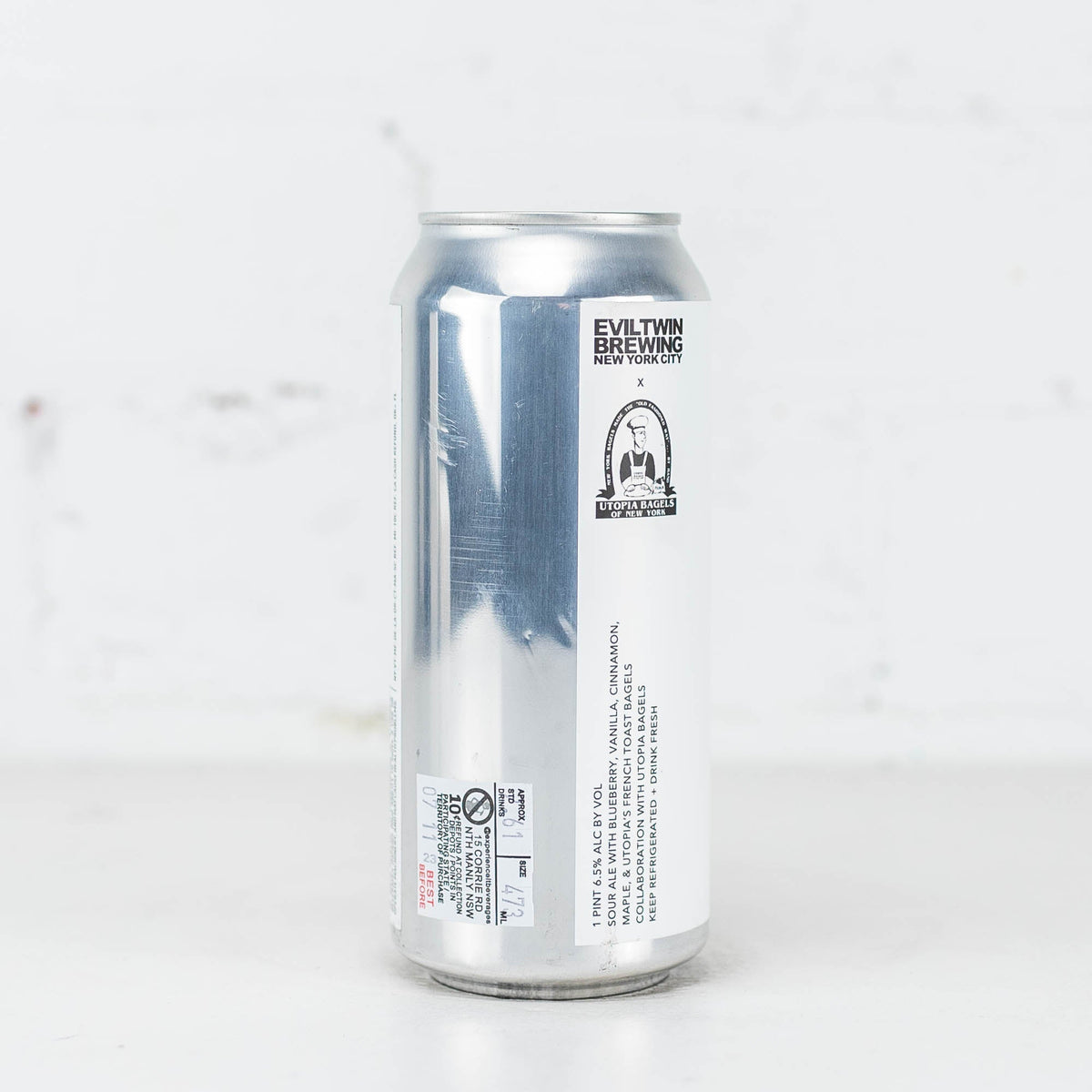 Evil Twin x Utopia Bagels 'Blueberry French Toast Bagel' Sour