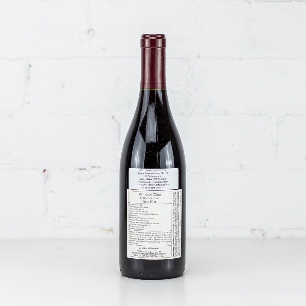 Kutch - Sonoma Coast Pinot Noir 2021 750ml
