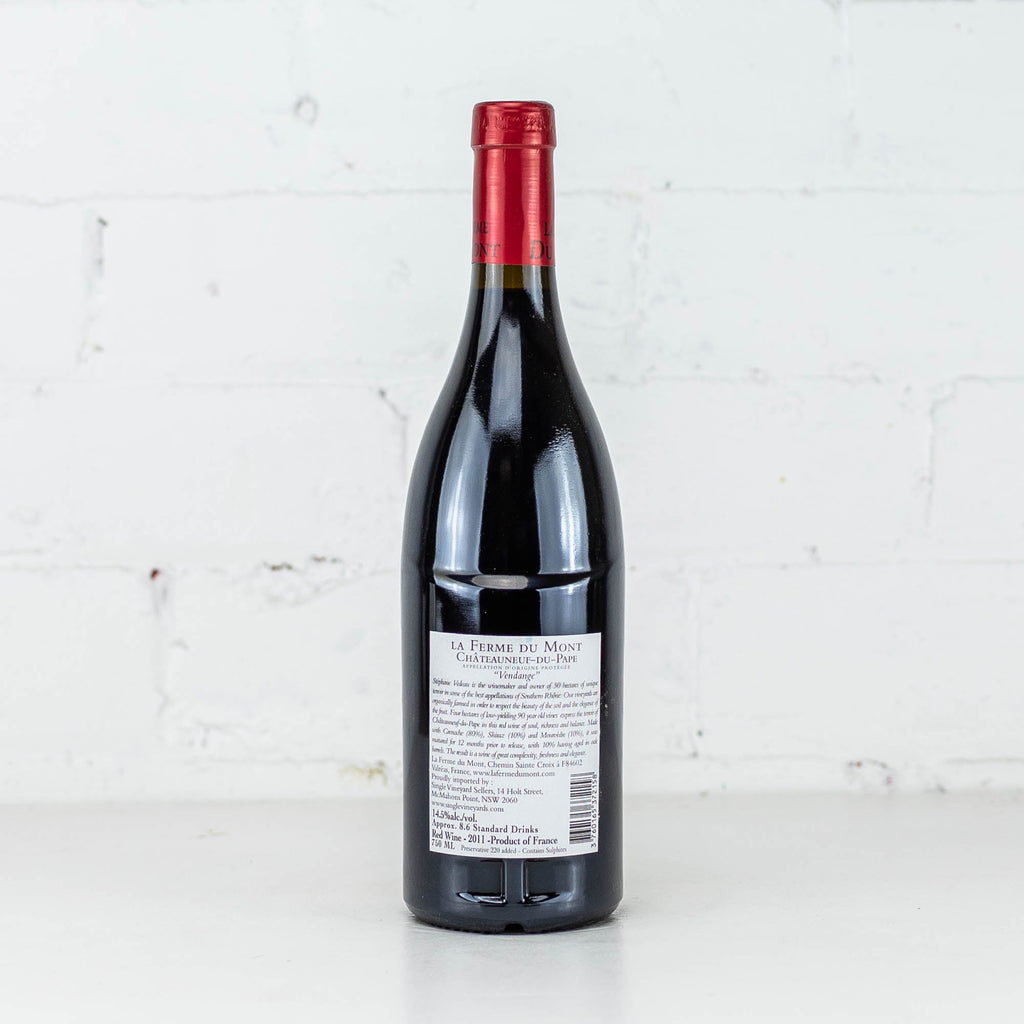 La Ferme Du Mont - Chateauneuf du Pape 2011 750ml