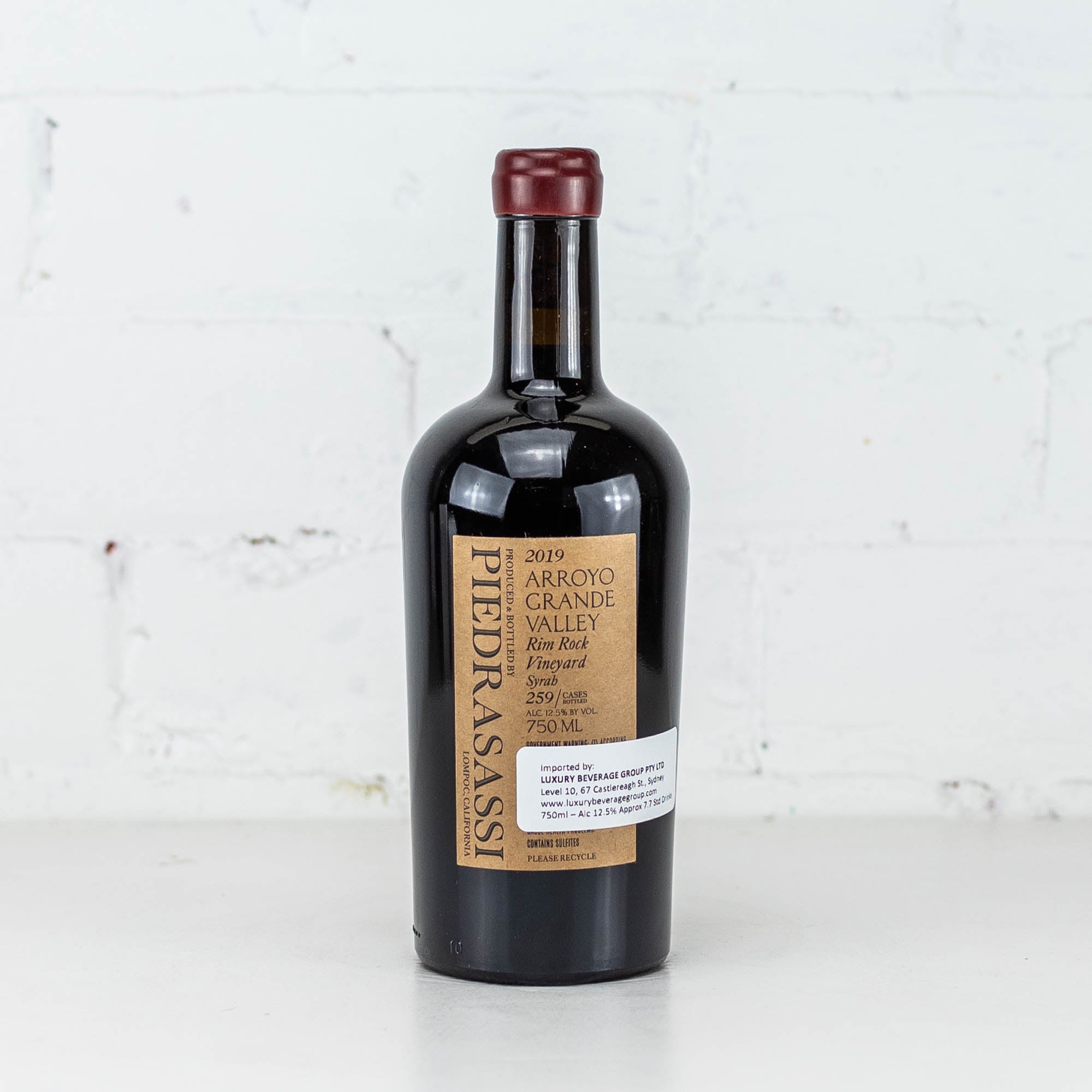 Piedrasassi - Rim Rock Syrah 2019 750ml