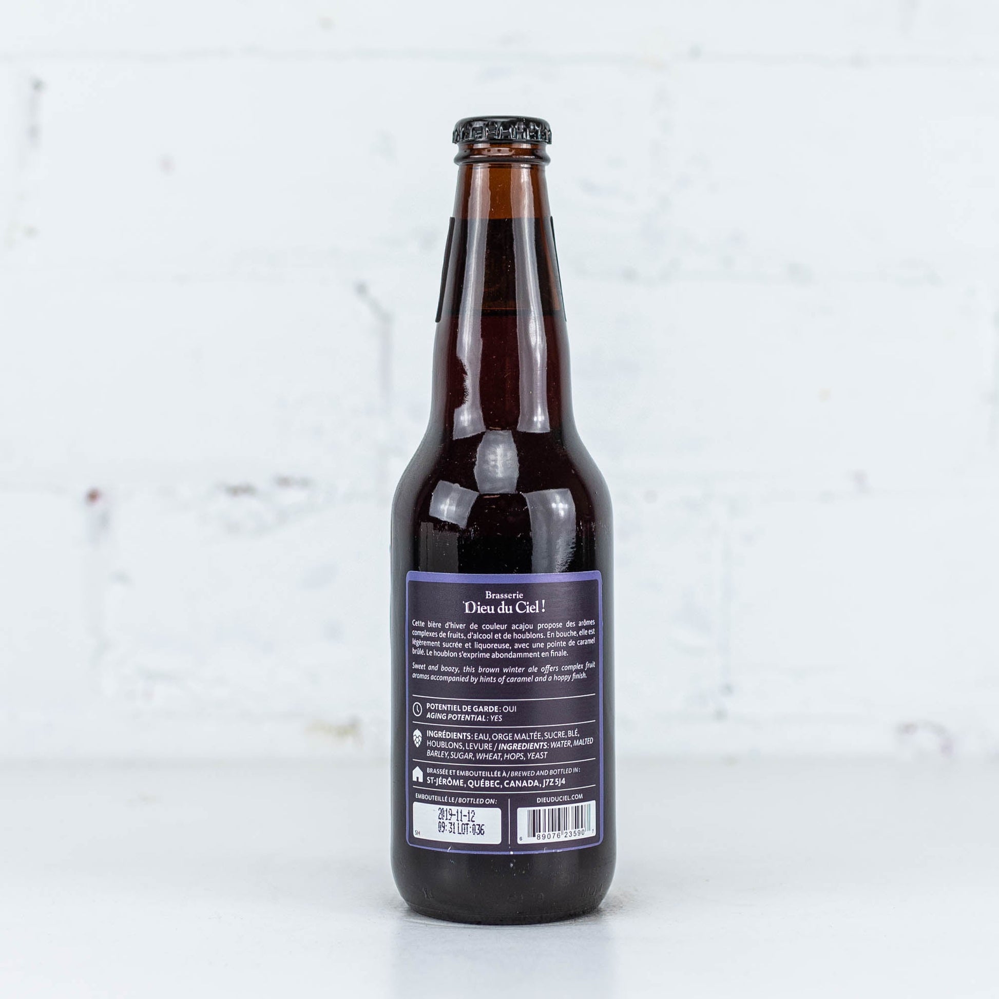 Dieu du Ciel - Solstice D'Hiver Barleywine 341ml