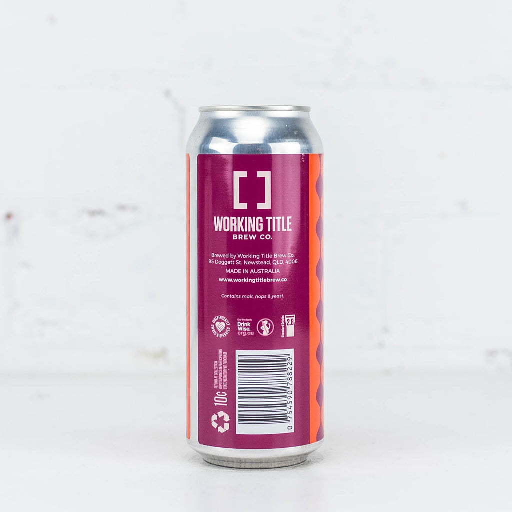 Working Title - Punch Drunk Love Juicy IPA