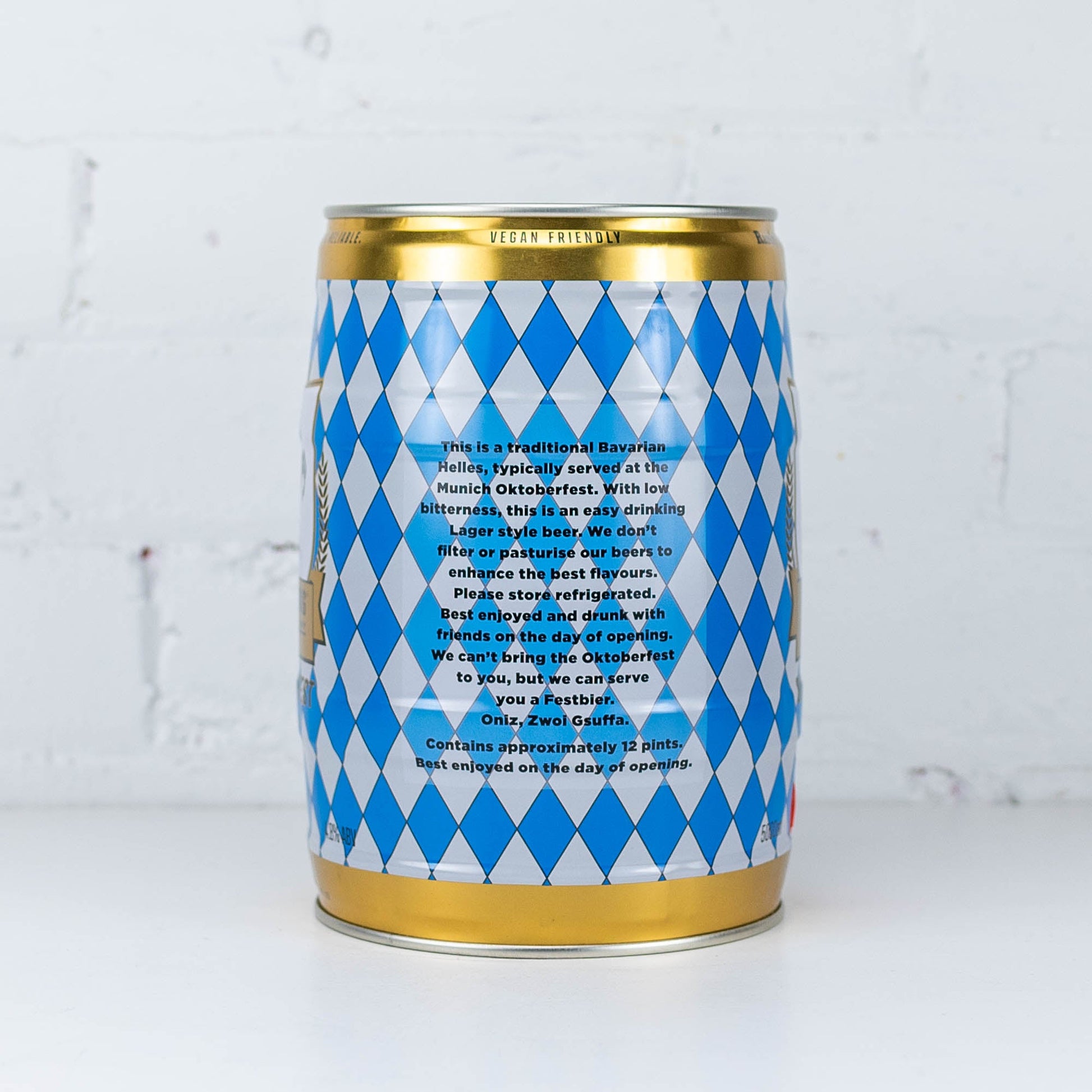 Prancing Pony - Helles Lager 5L Mini Keg