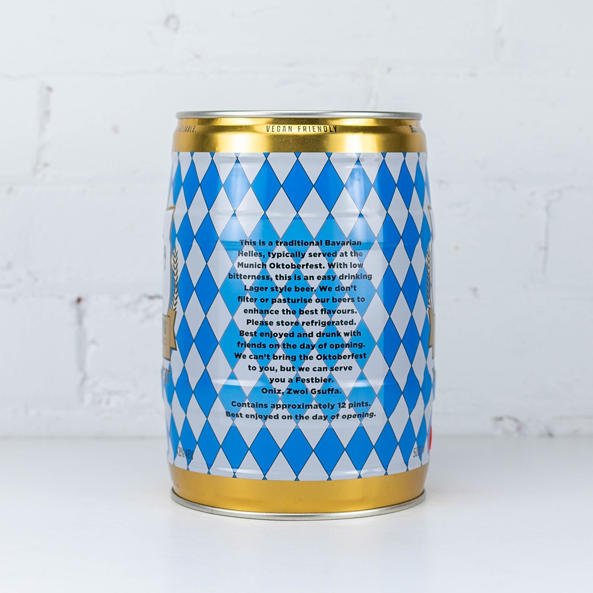 Prancing Pony - Helles Lager 5L Mini Keg