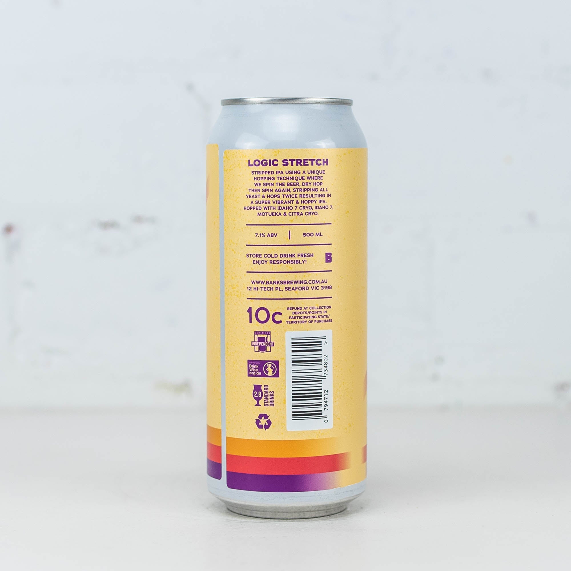 Banks - Logic Stretch Stripped IPA