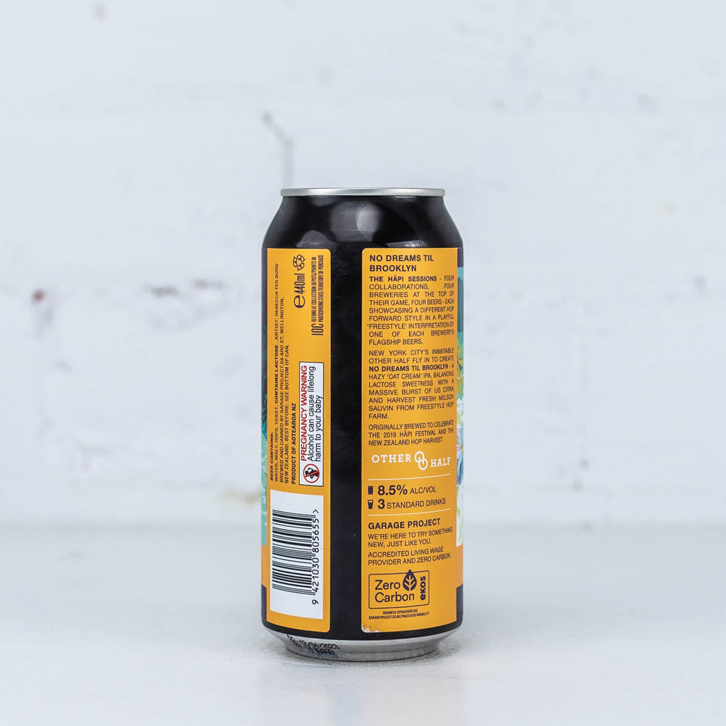 Garage Project x Other Half 'No Dreams Til Brooklyn' Oat Cream IPA