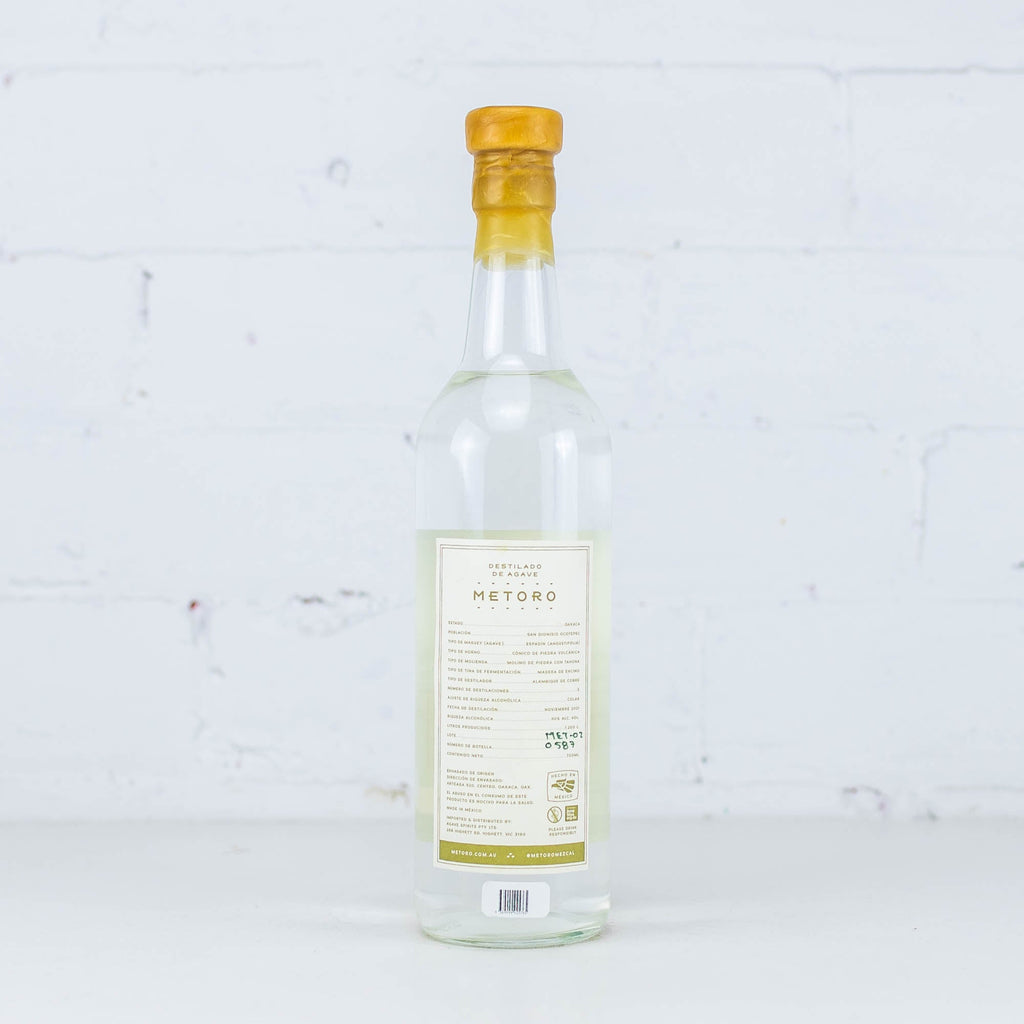 Metoro - Espadin Destilado de Agave 700ml