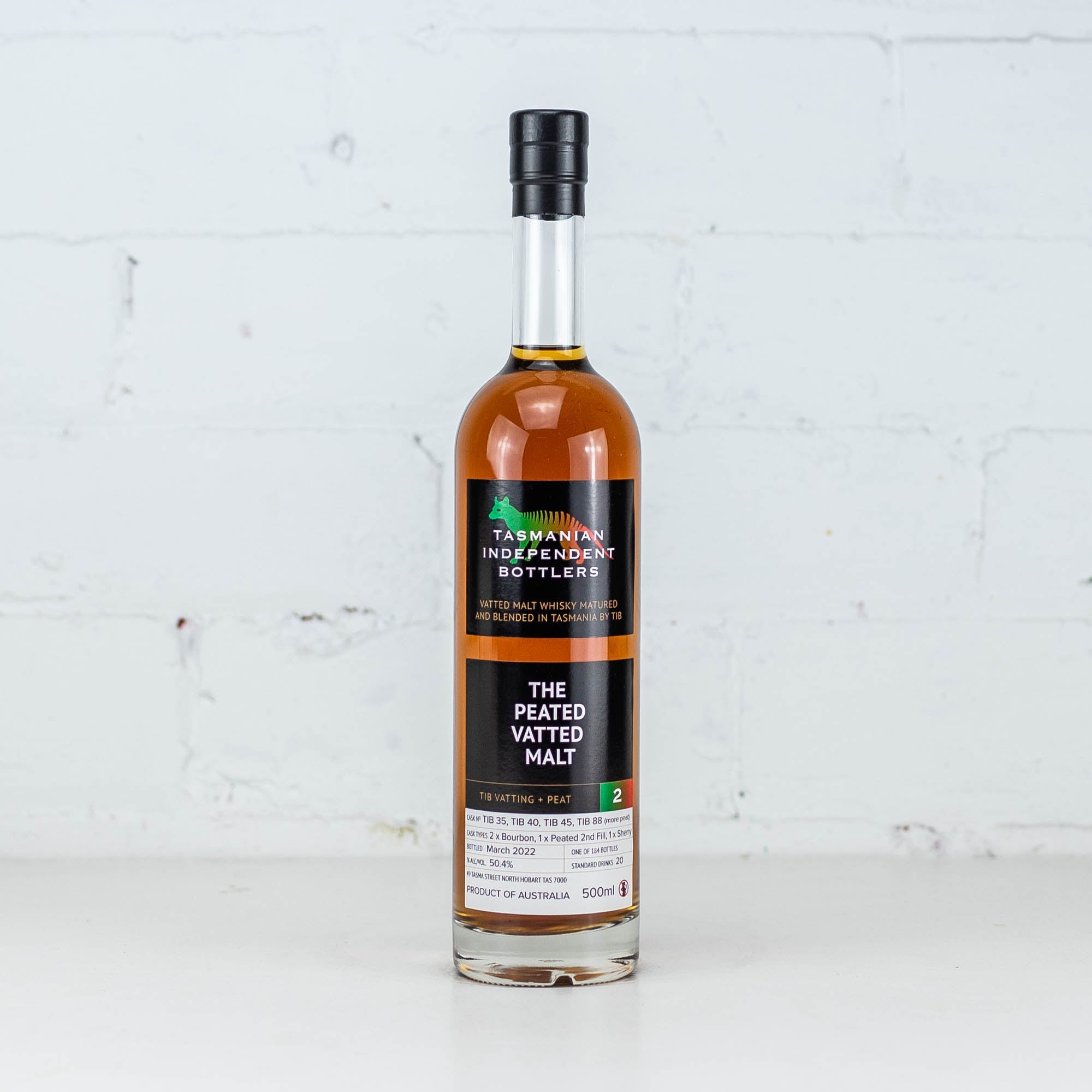 Tasmanian Independent Bottlers - Peated Vatted Malt #2 500ml